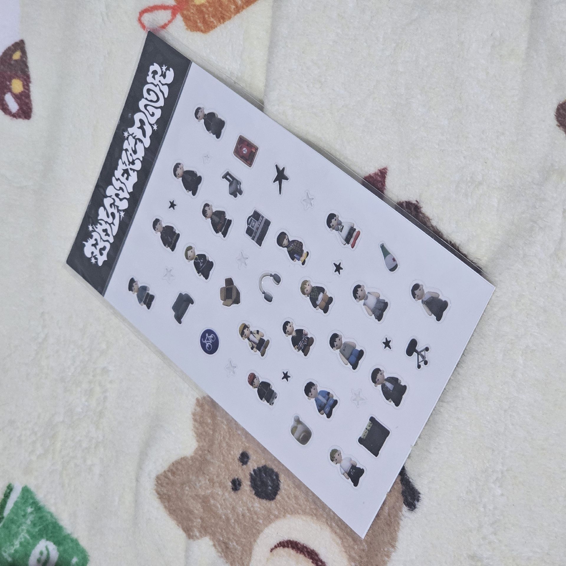 波捏豆快閃 貼紙