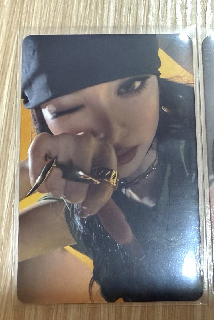 aespa whiplash smini 日特典卡寧