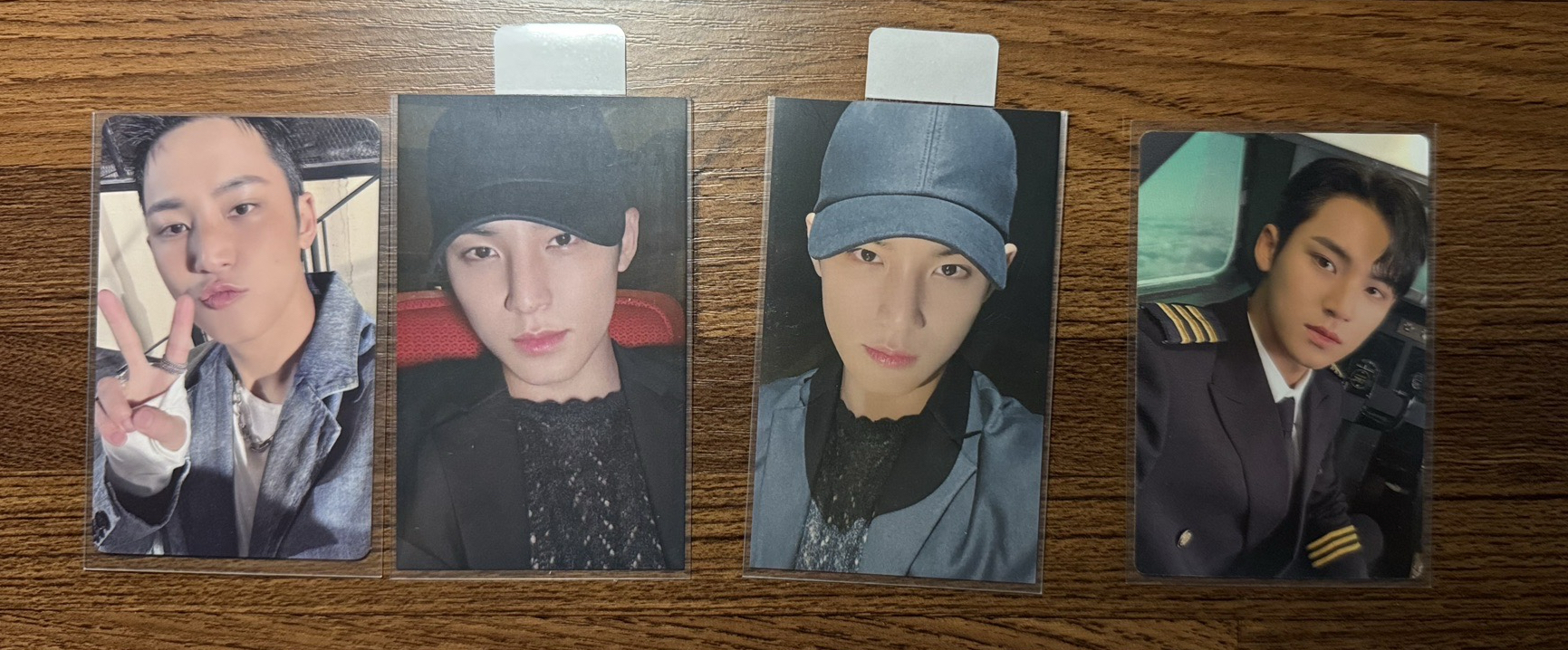 Mingyu 場限卡*2+特典卡+5期會員禮單卡 4張set