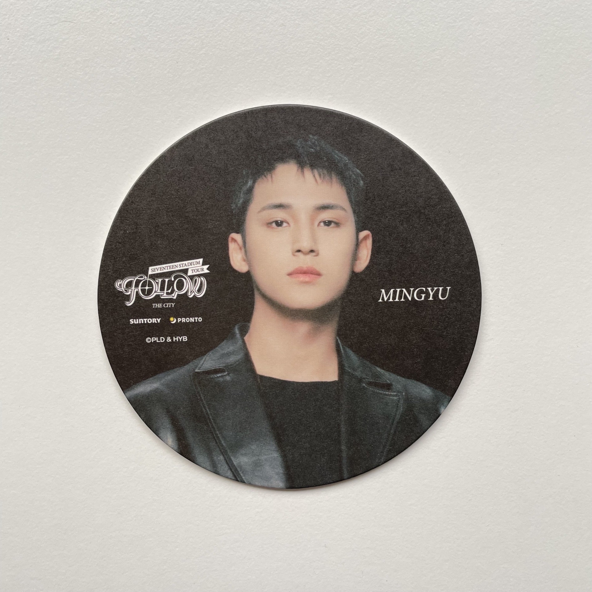 SEVENTEEN MINGYU FOLLOW杯墊