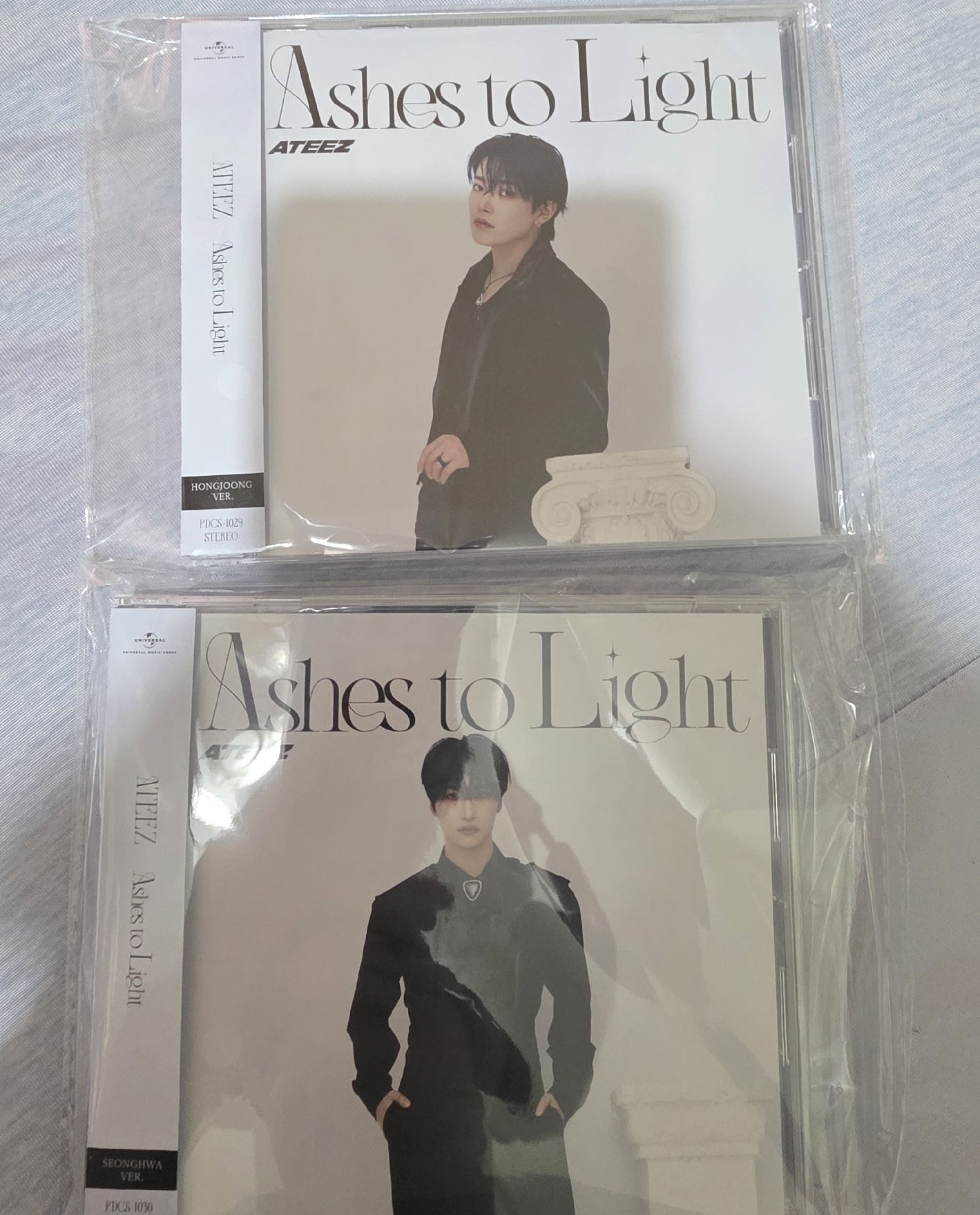 Ashes to Light 個人盤+FC特典 中星合售(不含應募券)