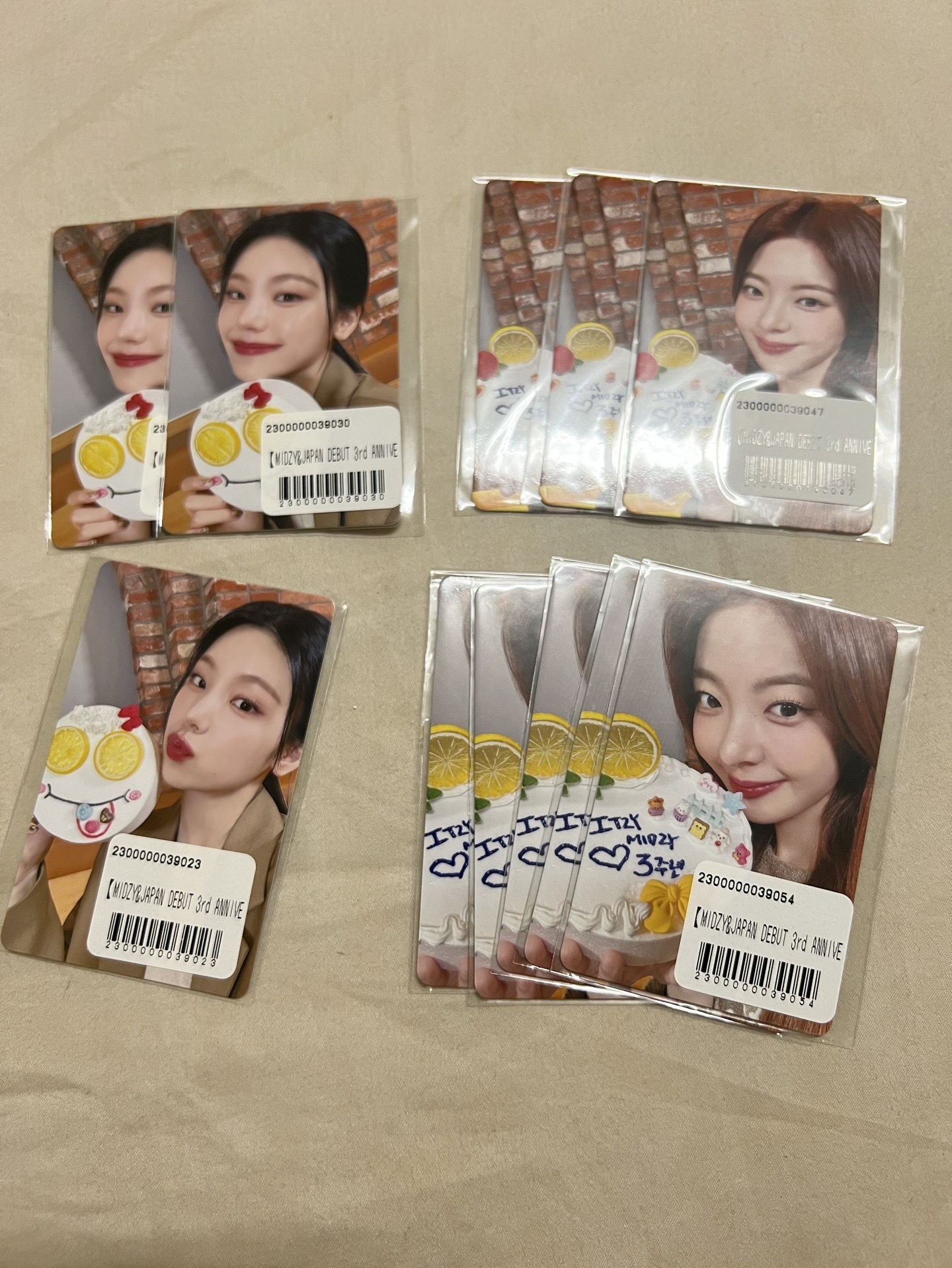 ITZY 日本二週年一番賞 禮志 Lia