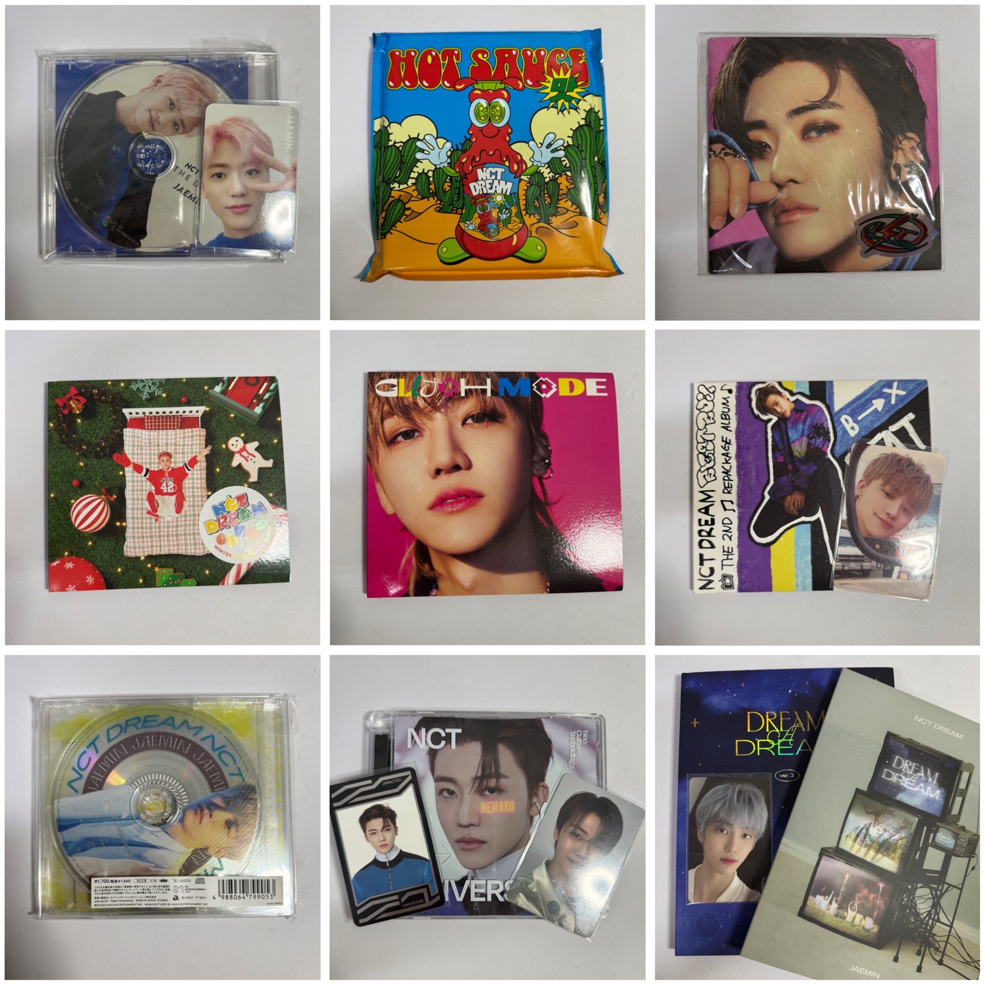 NCT DREAM 渽民 空專 單封 日專