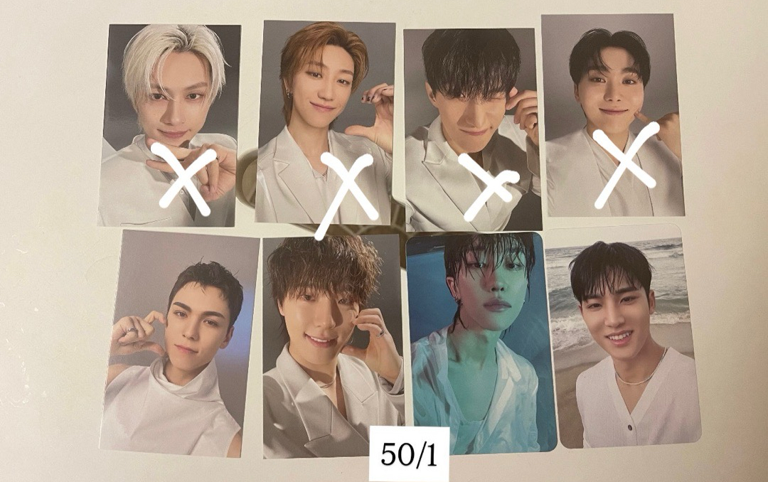 seventeen (外套卡、mini12專卡)