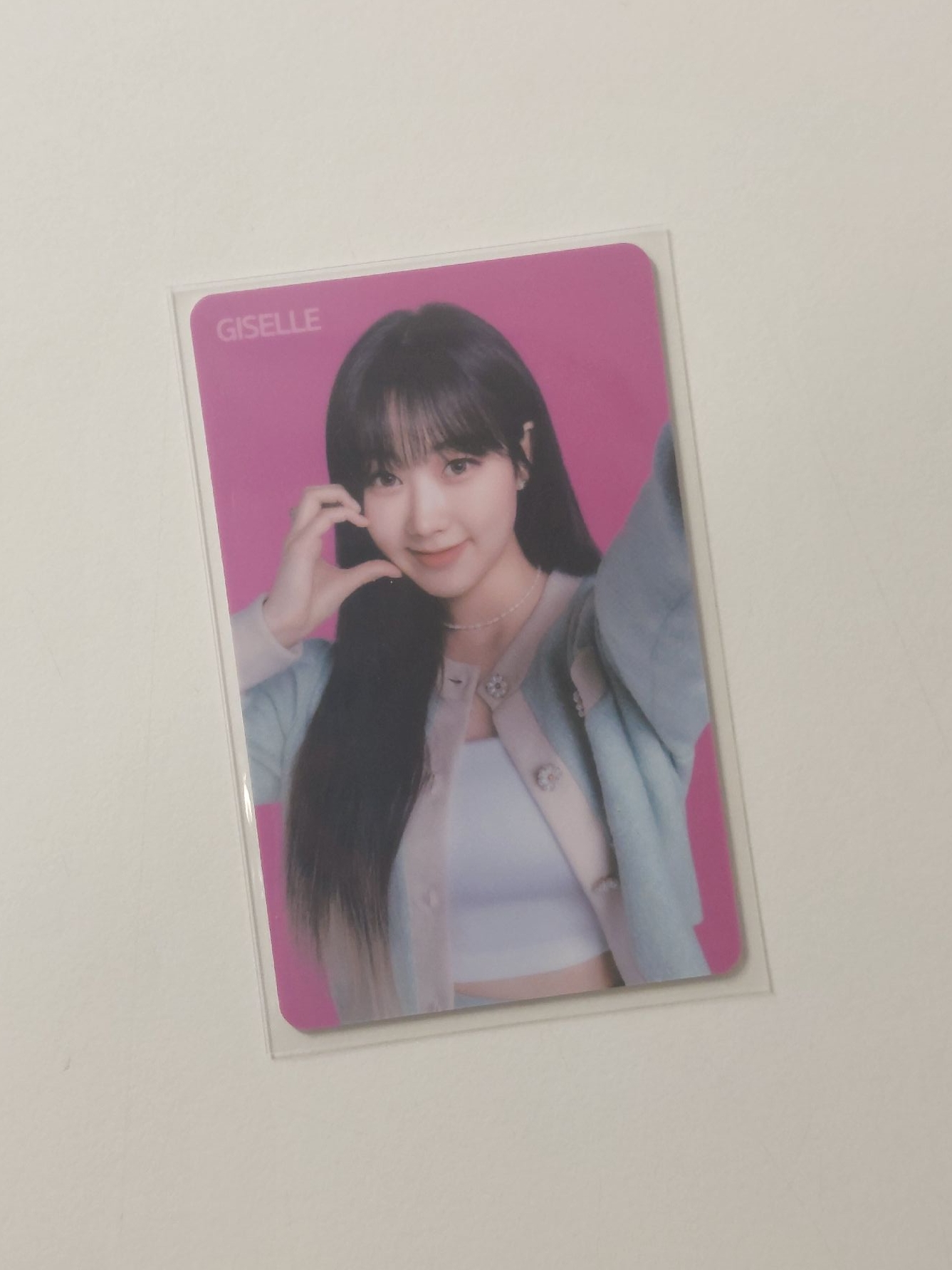 aespa giselle tams 汽水卡