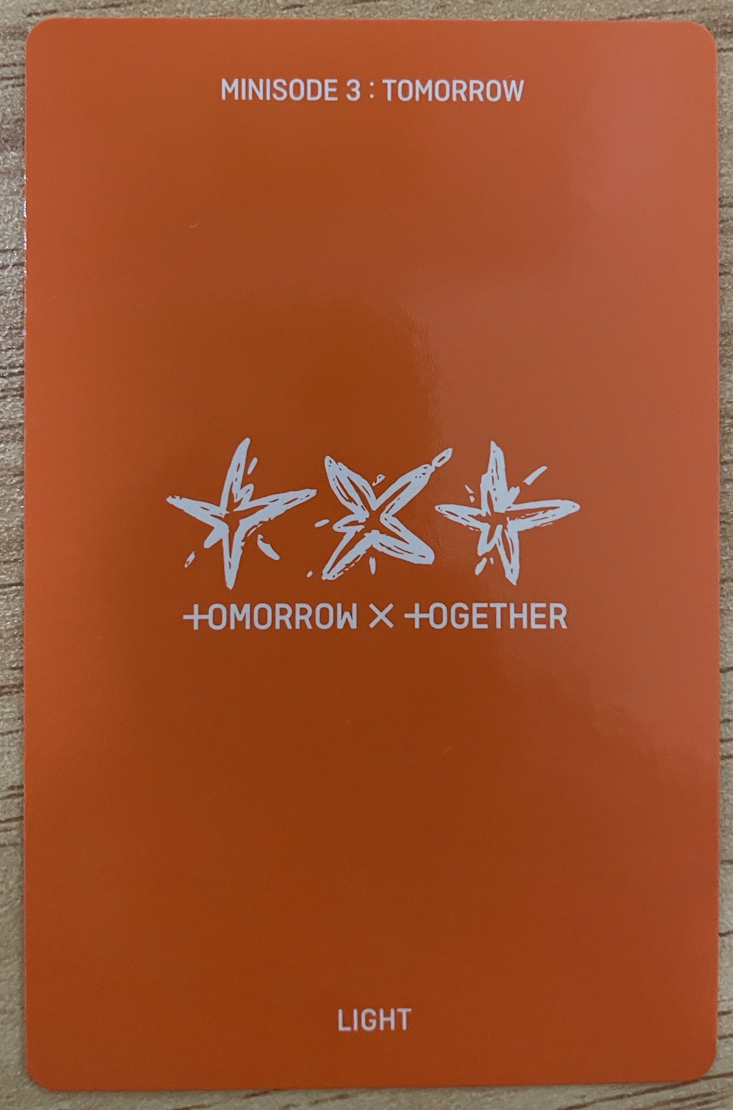 太顯 - 迷六 專輯卡 單封 Light版