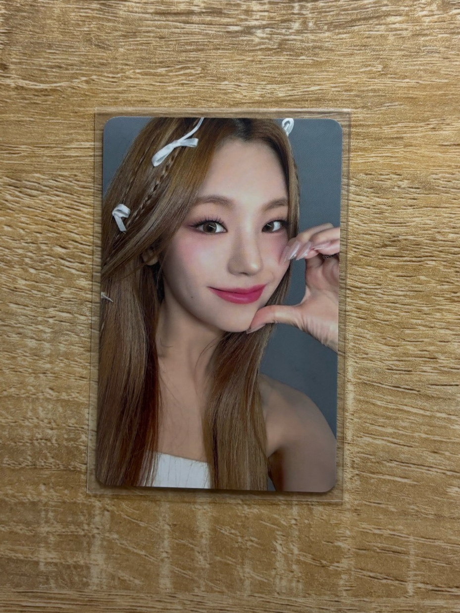 ITZY wm簽售特典 半心志