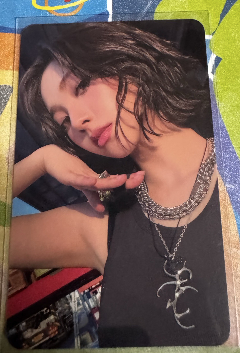 aespa dirty work code 專卡 Karina