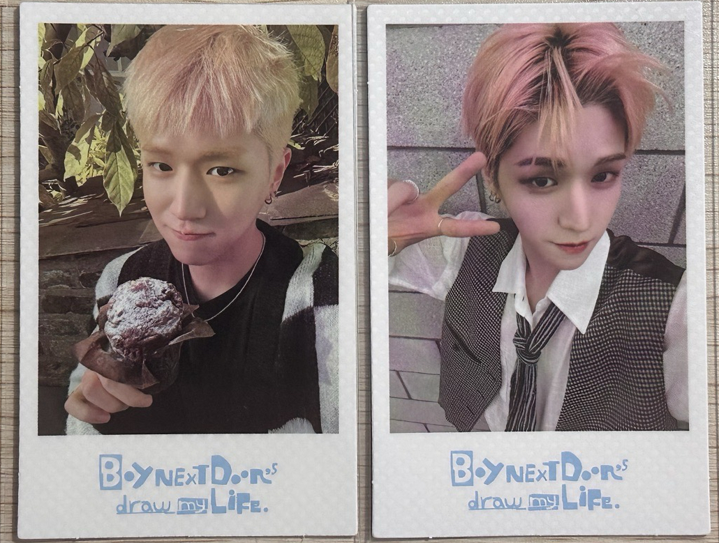 BOYNEXTDOOR ⌂ Riwoo 回憶錄 拍立得