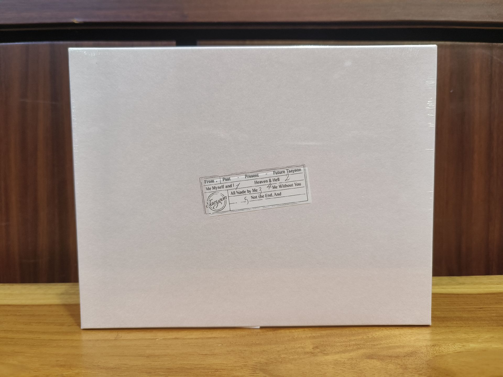 現貨 太妍 藍光 CONCERT The TENSE Memory Box TAEYEON 全新品Weverse官網購入