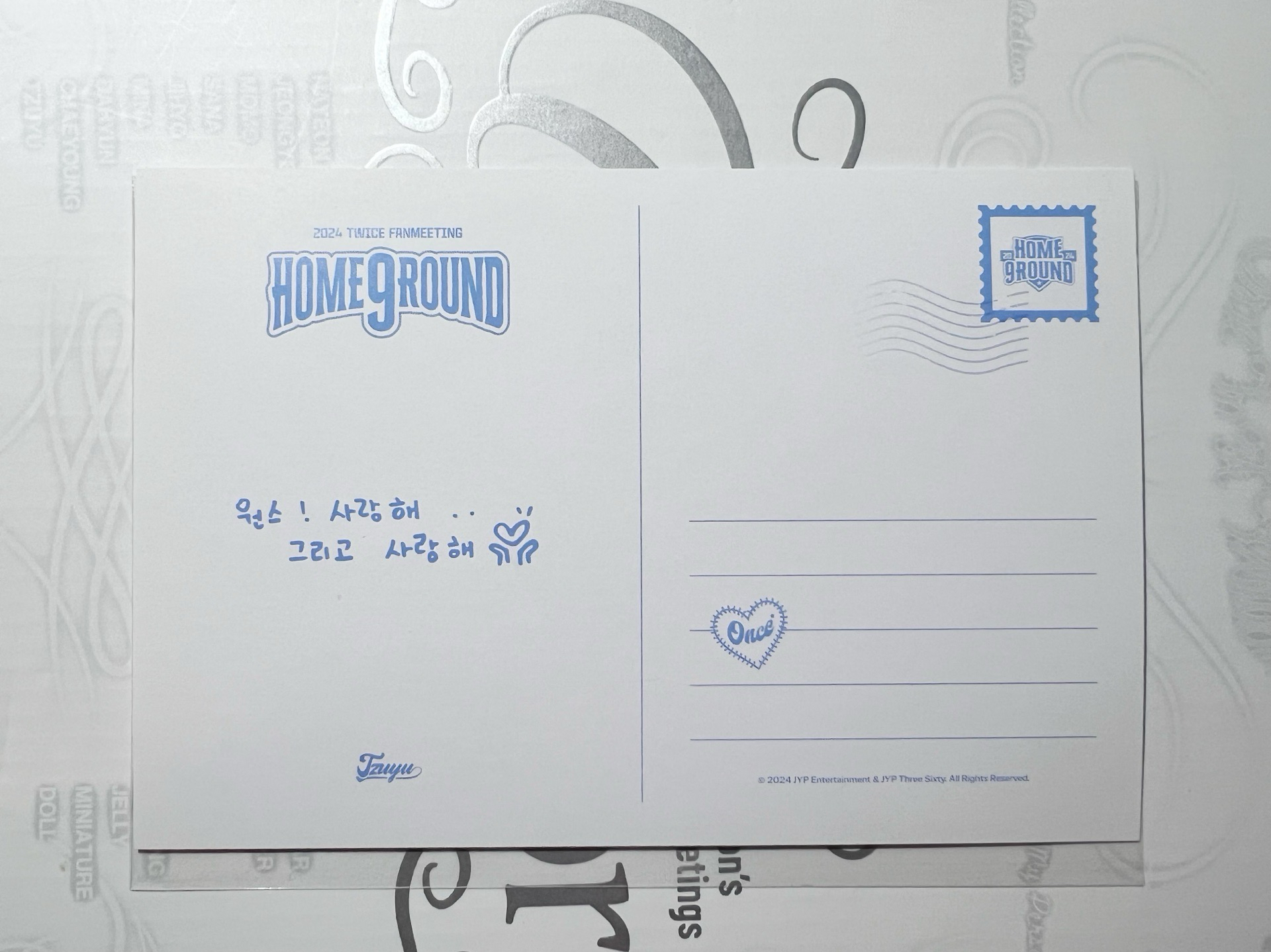 子瑜九週年小卡明信片組