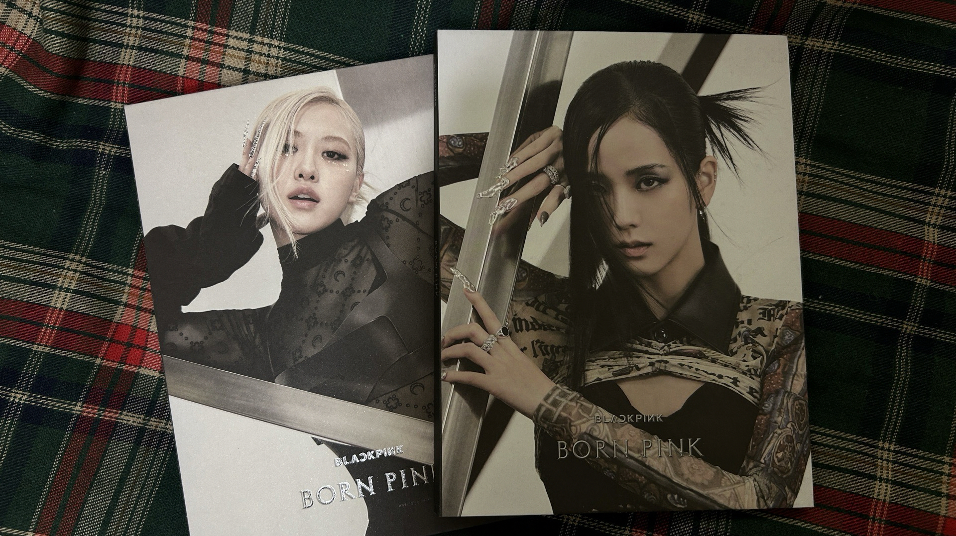 BLACKPINK BORN PINK JISOO金智秀 ROSÉ朴彩英 單封 空專 無小卡