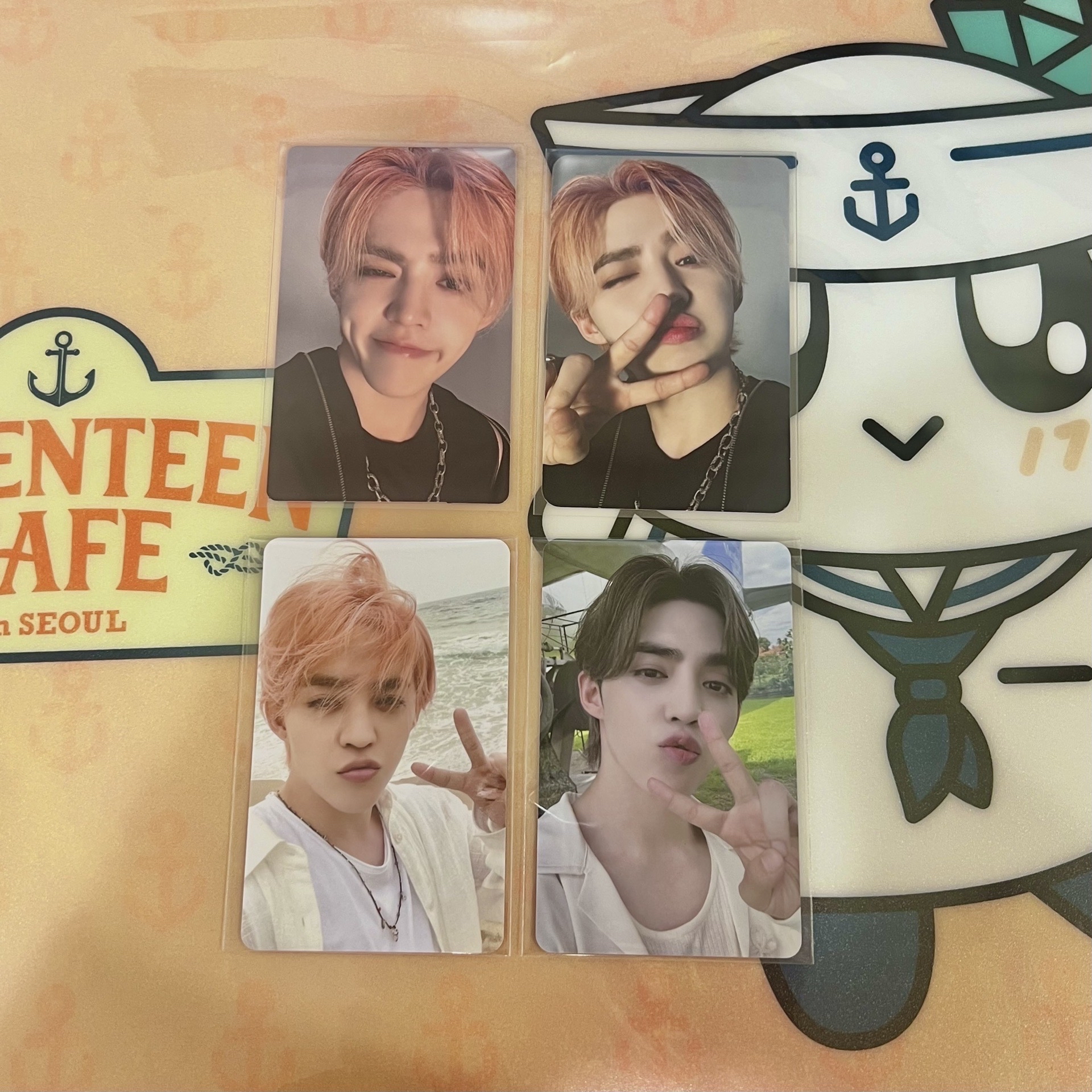 SEVENTEEN 迷12 SPILL THE FEELS  S.COUPS 勝哲 勝喆 幸運卡 特典卡 專卡 