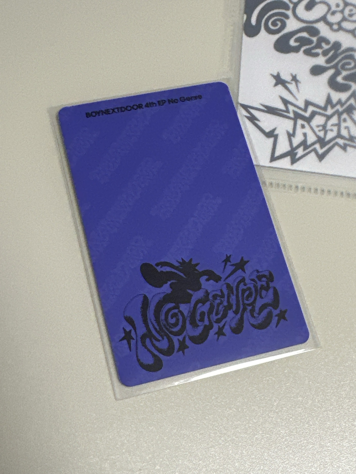 LEEHAN오늘만I LOVE YOU小卡】No Genre 日咖抽選- KOCA小卡周邊交易平台