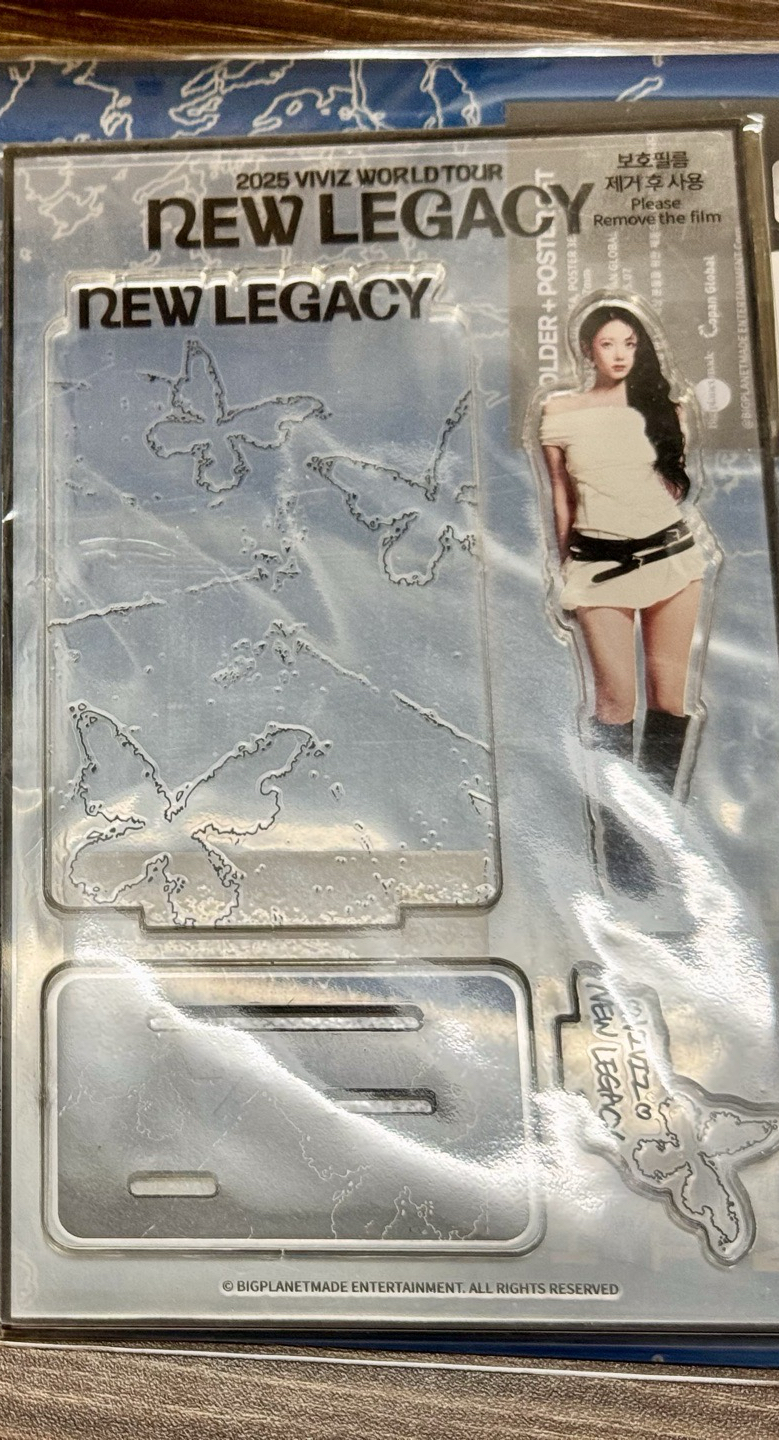 【現貨】New Legacy 演唱會週邊 卡包 立牌 環保杯 徽章 資料夾