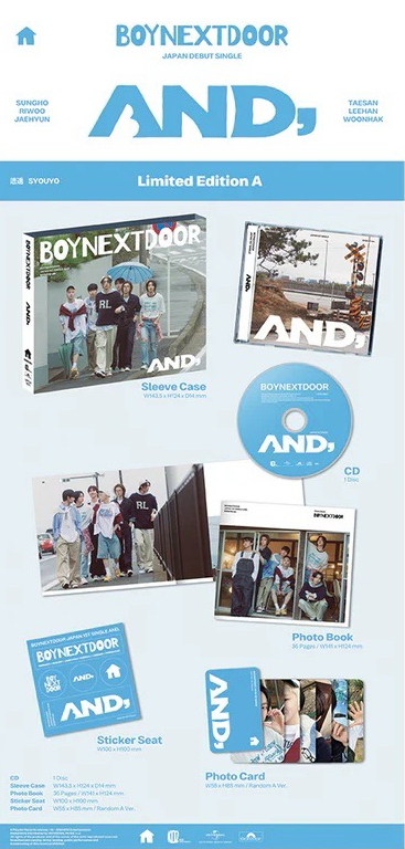 Limited Edition A 限定盤 專輯配置