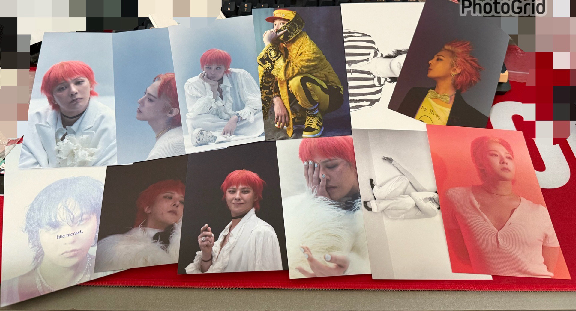 演唱會周邊明信片組