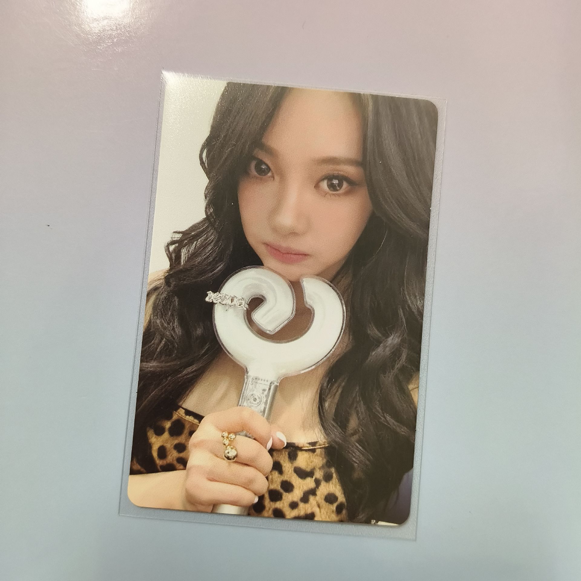 aespa 寧二代手燈卡