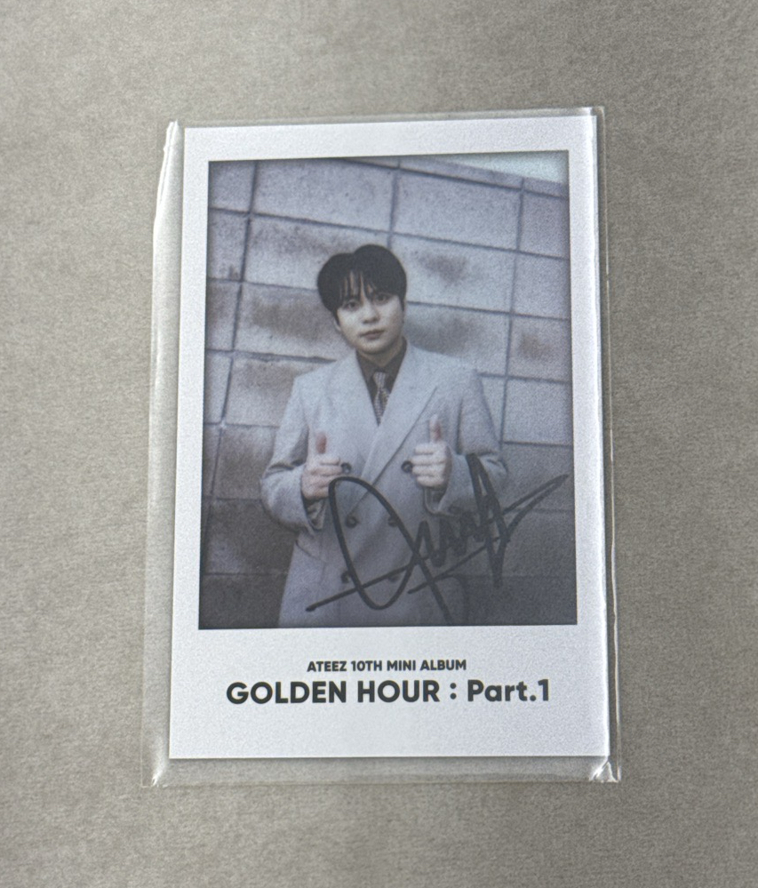 快閃店滿額抽選「列印拍立得」鍾浩