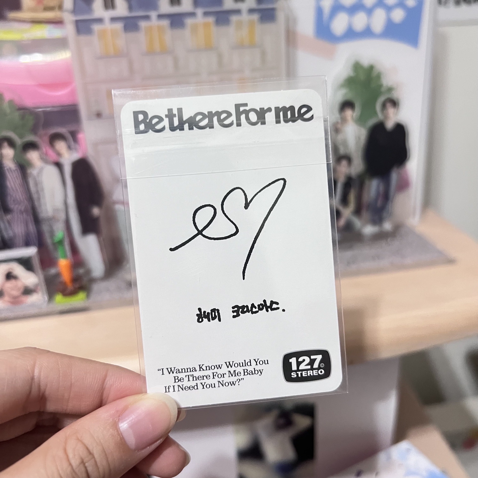 NCT 127 Be there For me 泰容小卡