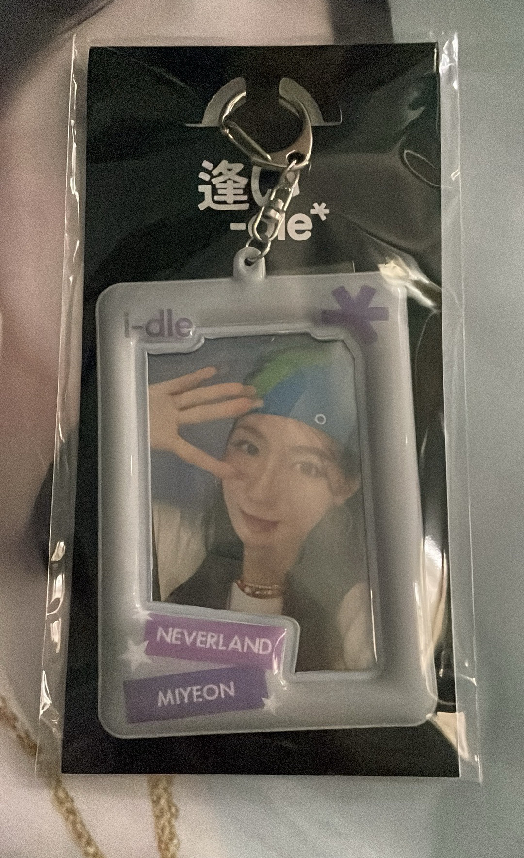 i-dle日巡場週薇娟卡套鑰匙圈