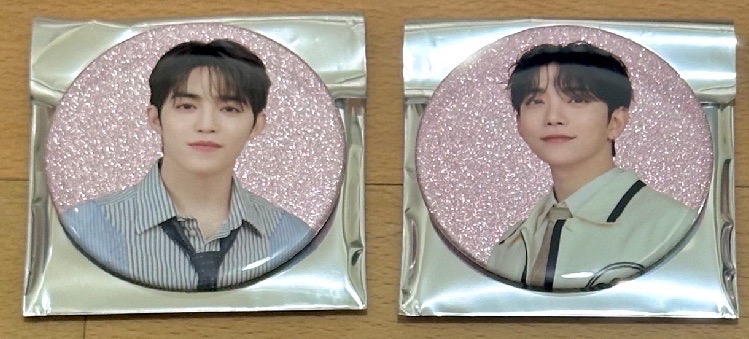 🌟holiday 徽章 崔勝哲 洪知秀 seventeen 周邊