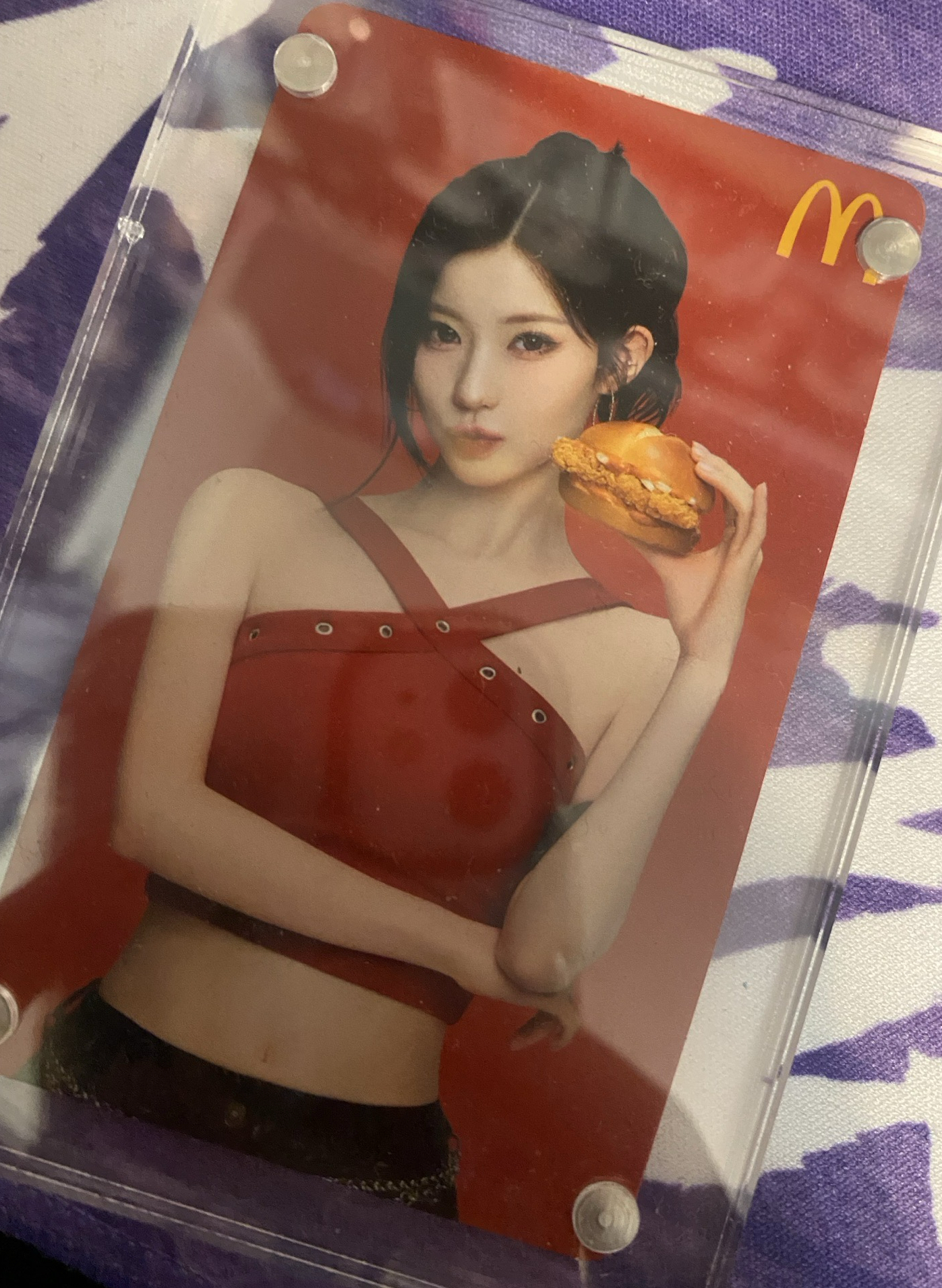 麥當勞代言卡