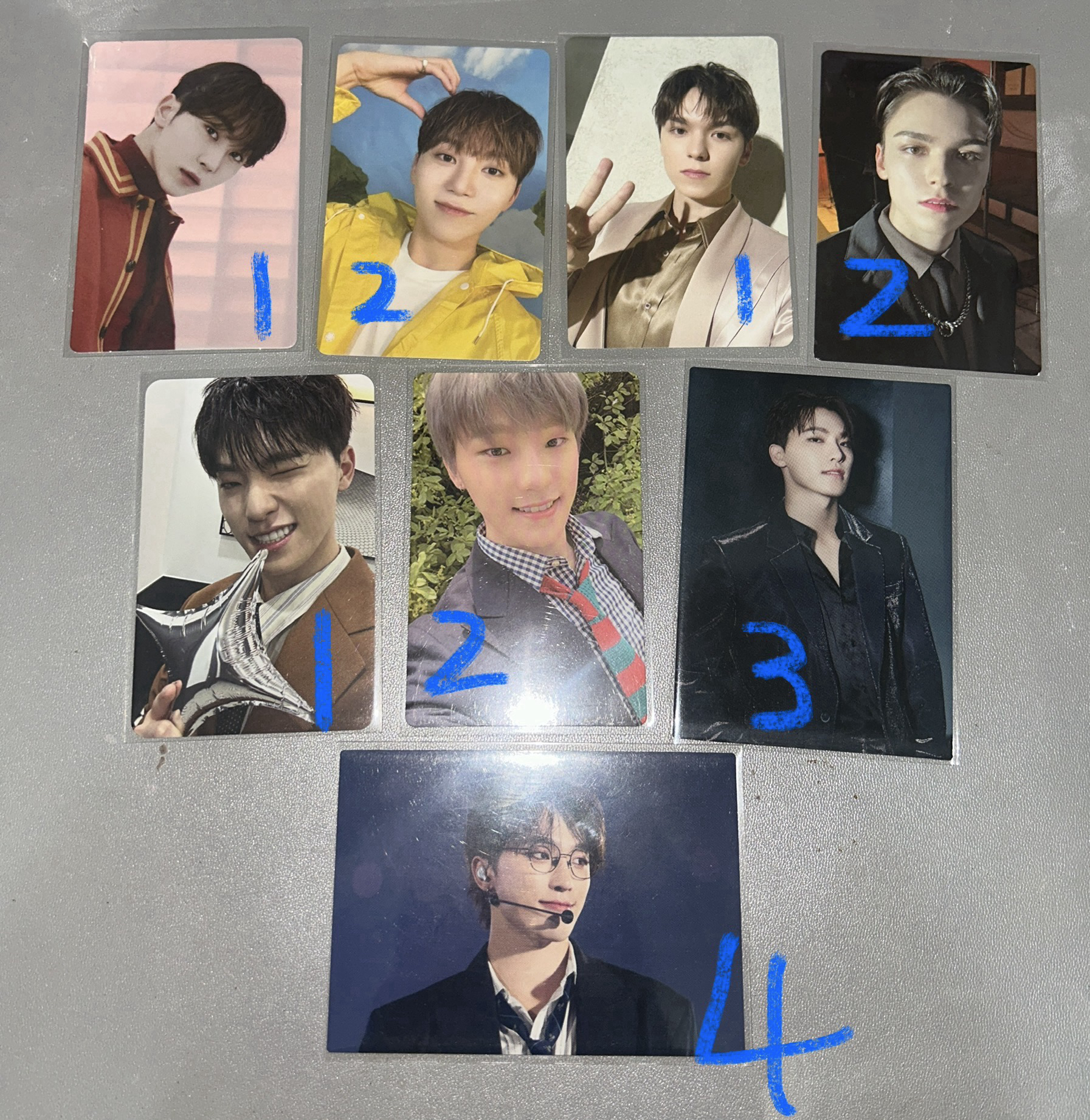 SEVENTEEN 寛 率 燦小卡