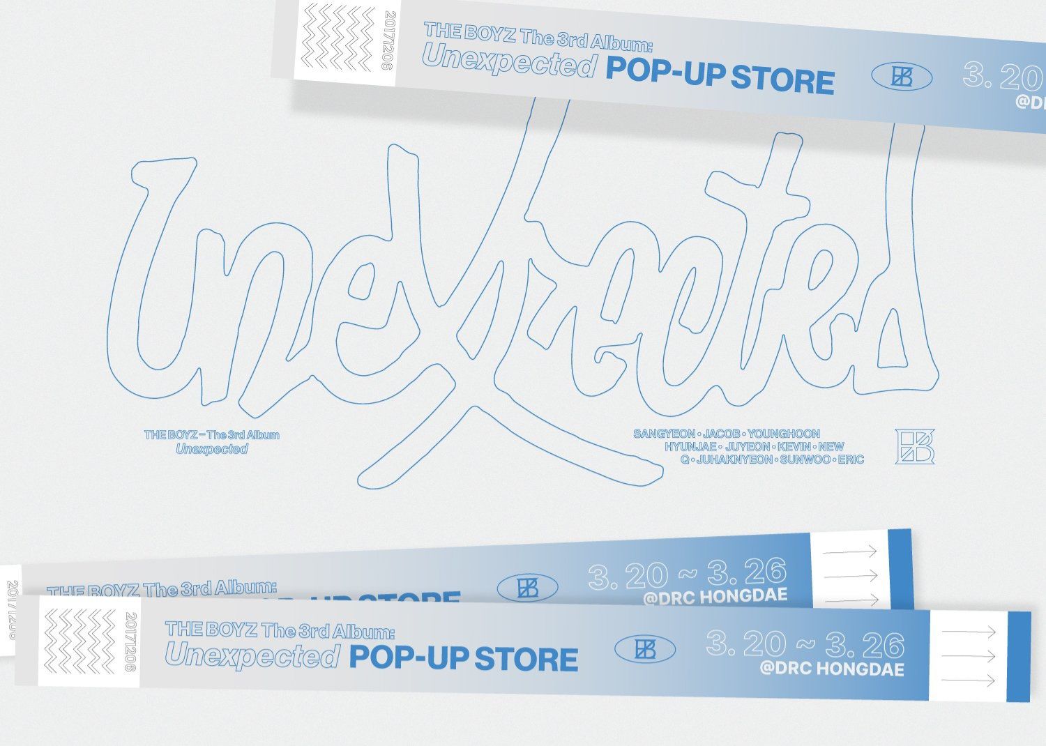 THE BOYZ The 3rd Album 'Unexpected' POP-UP STORE