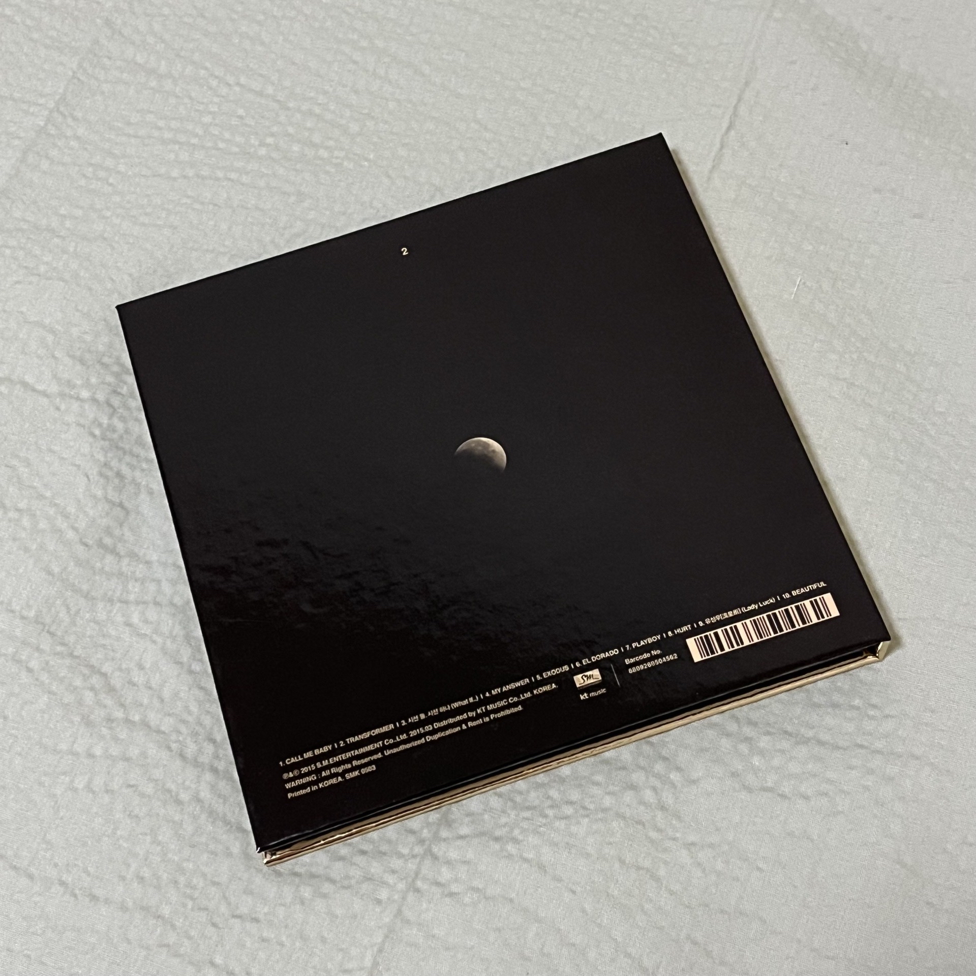 【兩張合售】EXO The 2nd REPACKAGE Album [LOVE ME RIGHT]／EXODUS