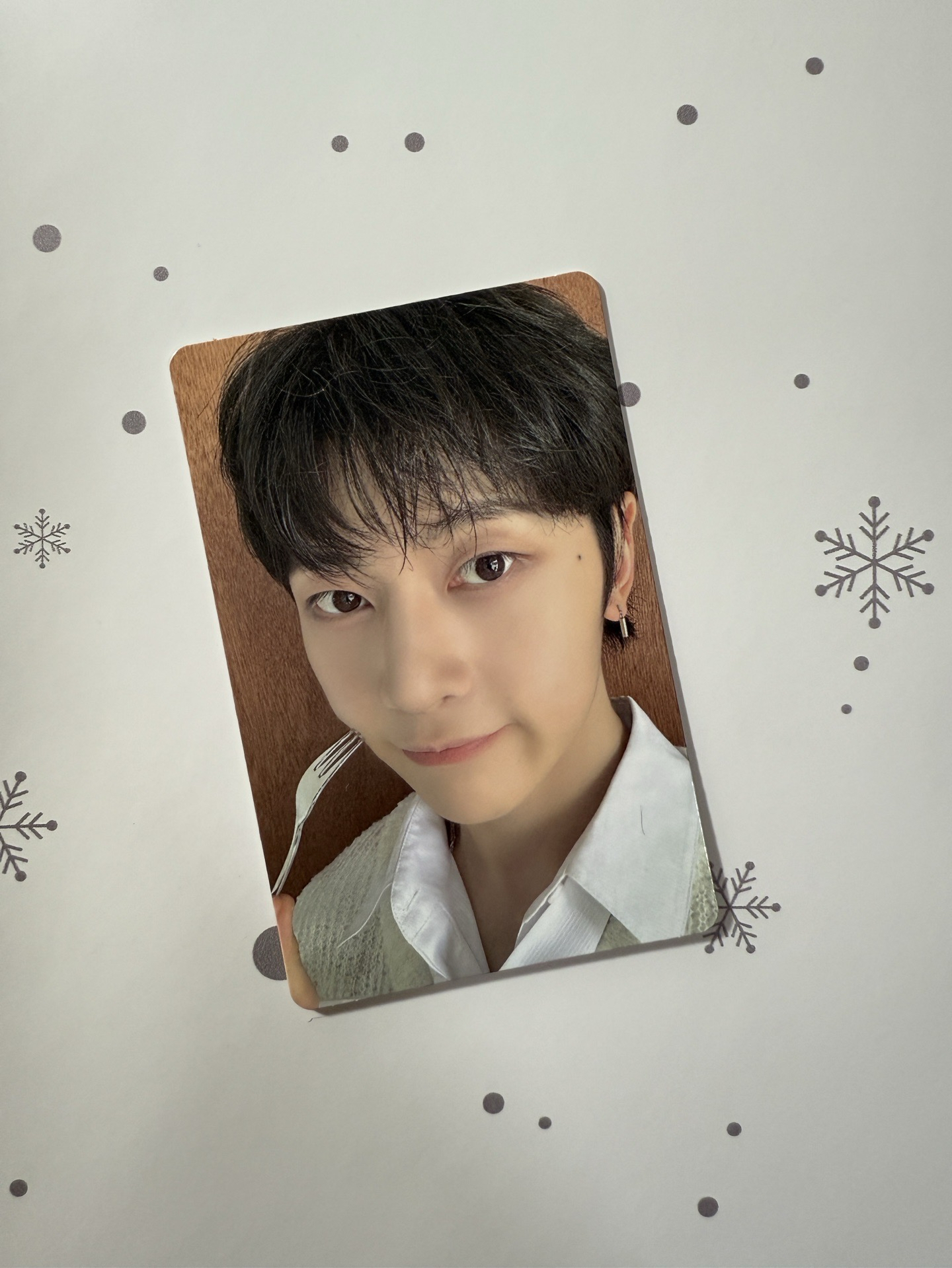 ZB1 馬修sr1.0叉子 中文卡背 台曆特典卡2025