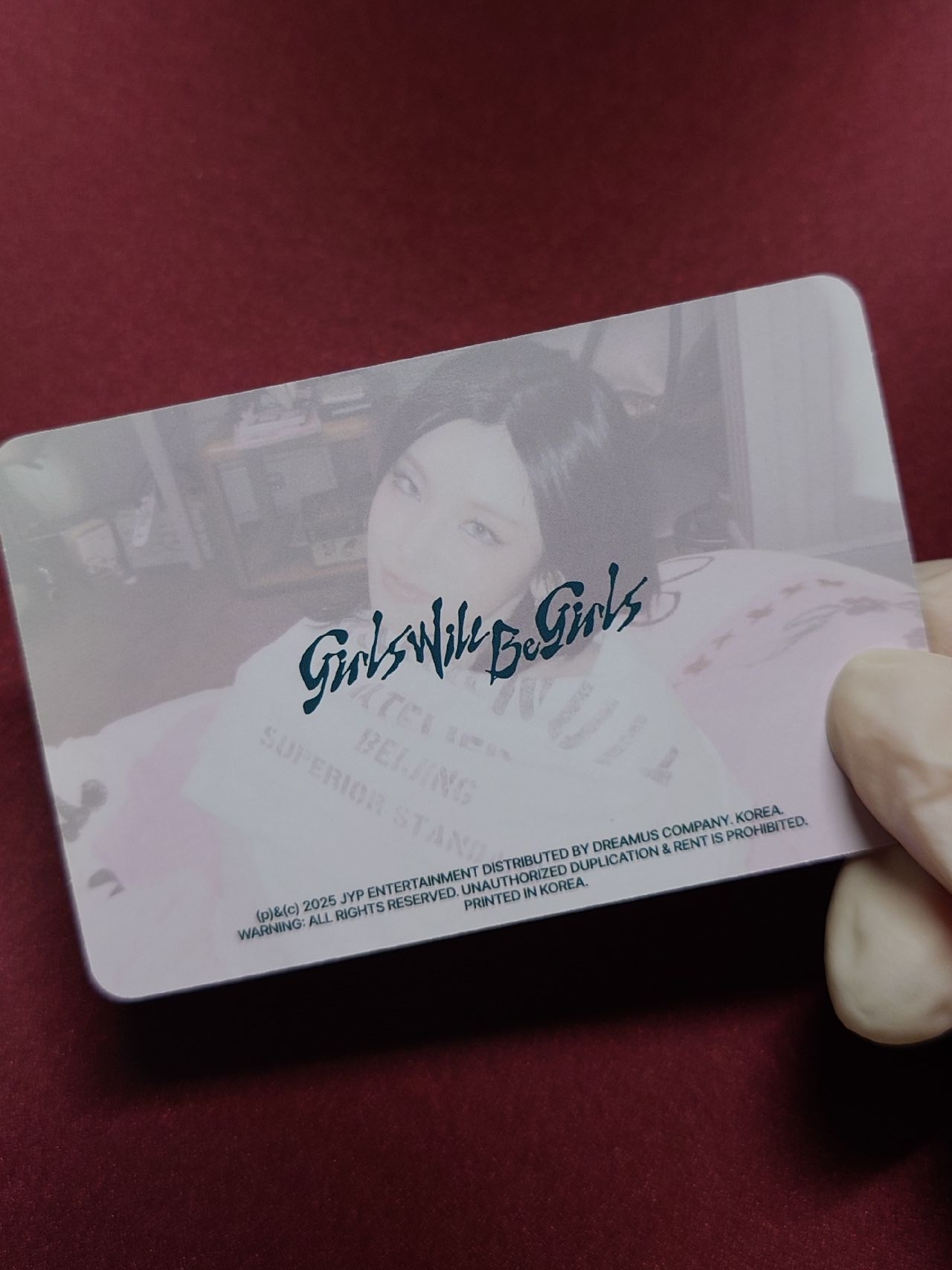 ITZY 迷你10輯 girls will be girls GWBG 專卡 YEJI 志