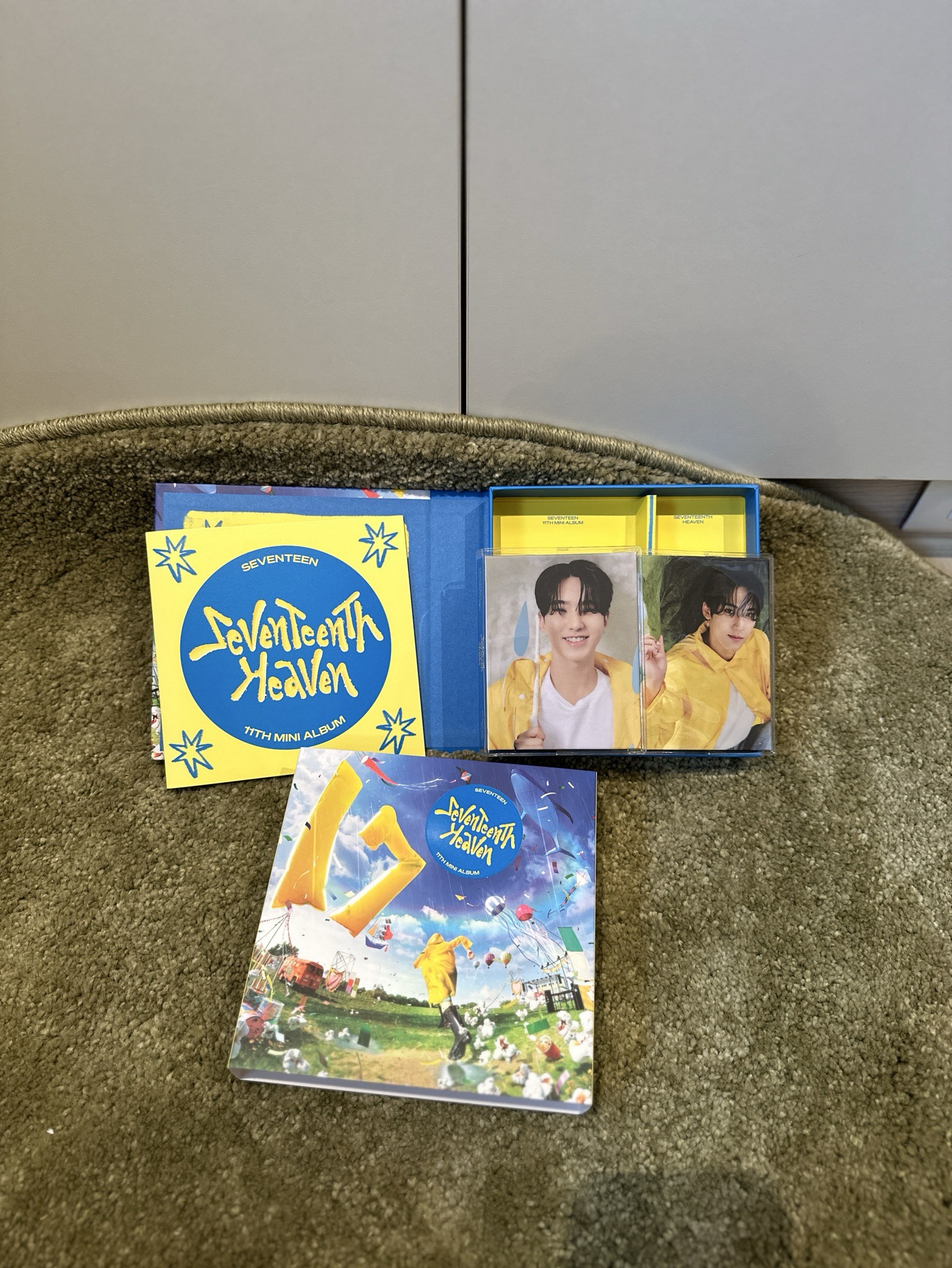 SEVENTEEN 迷你11輯 Hoshi+金珉奎克拉盤空專 雨衣盤