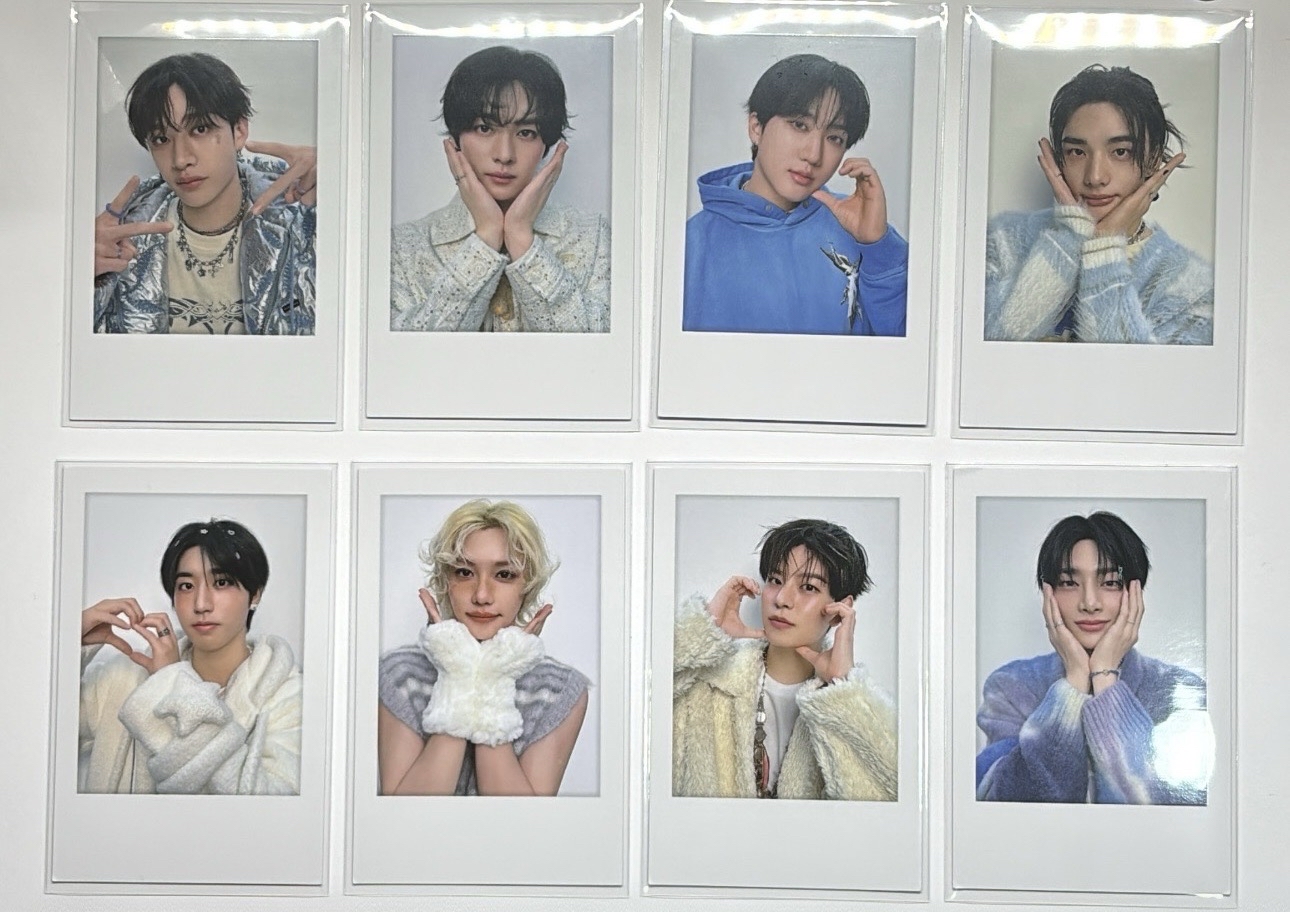 skz 五期飯咪 鐵盒拍立得 一套