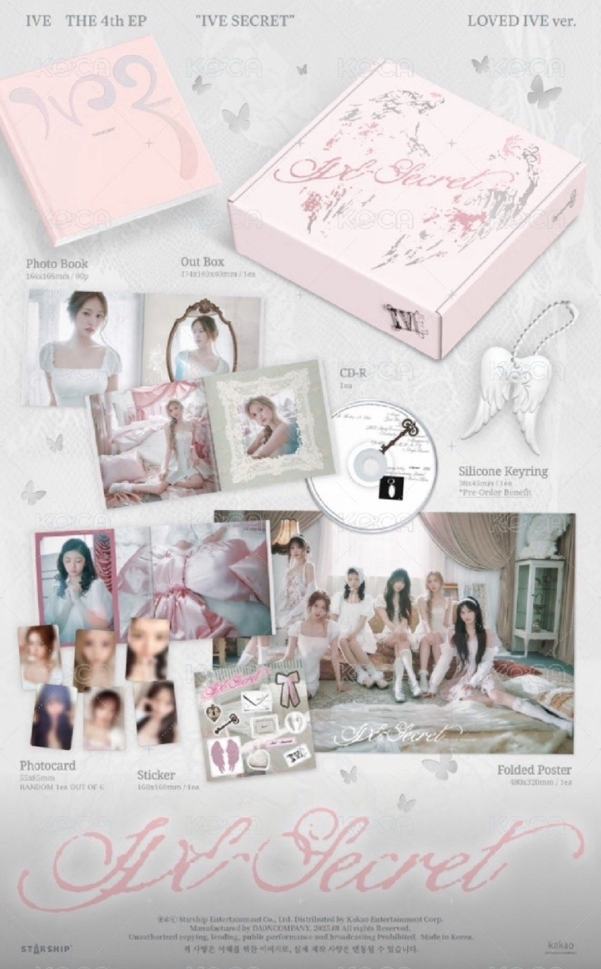 IVE SECRET LOVED IVE ver.特別版空專