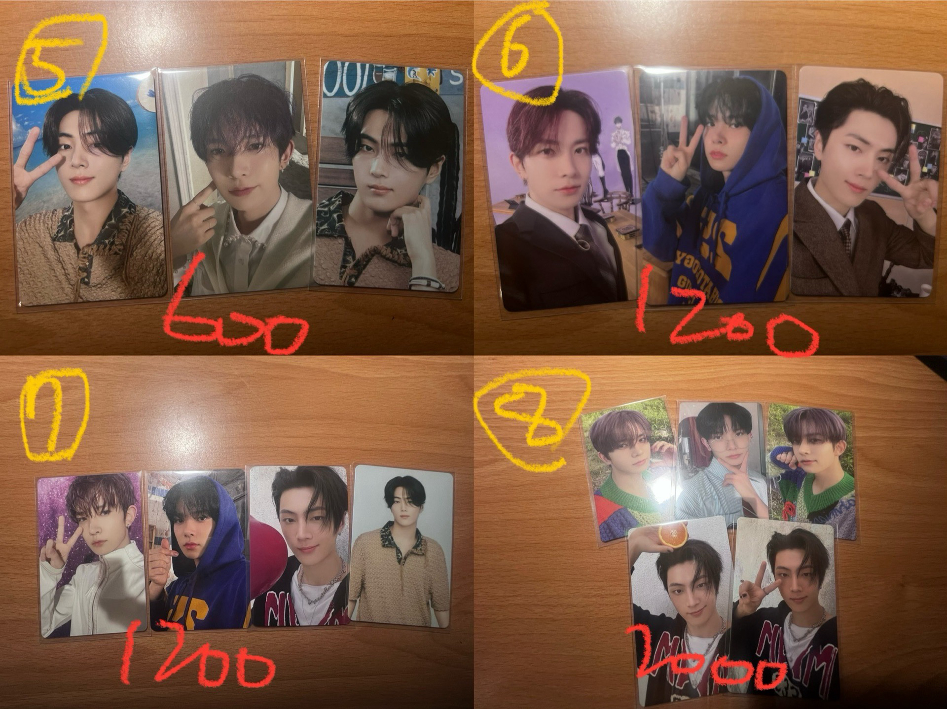 enhypen羲星小卡、娃娃、親簽