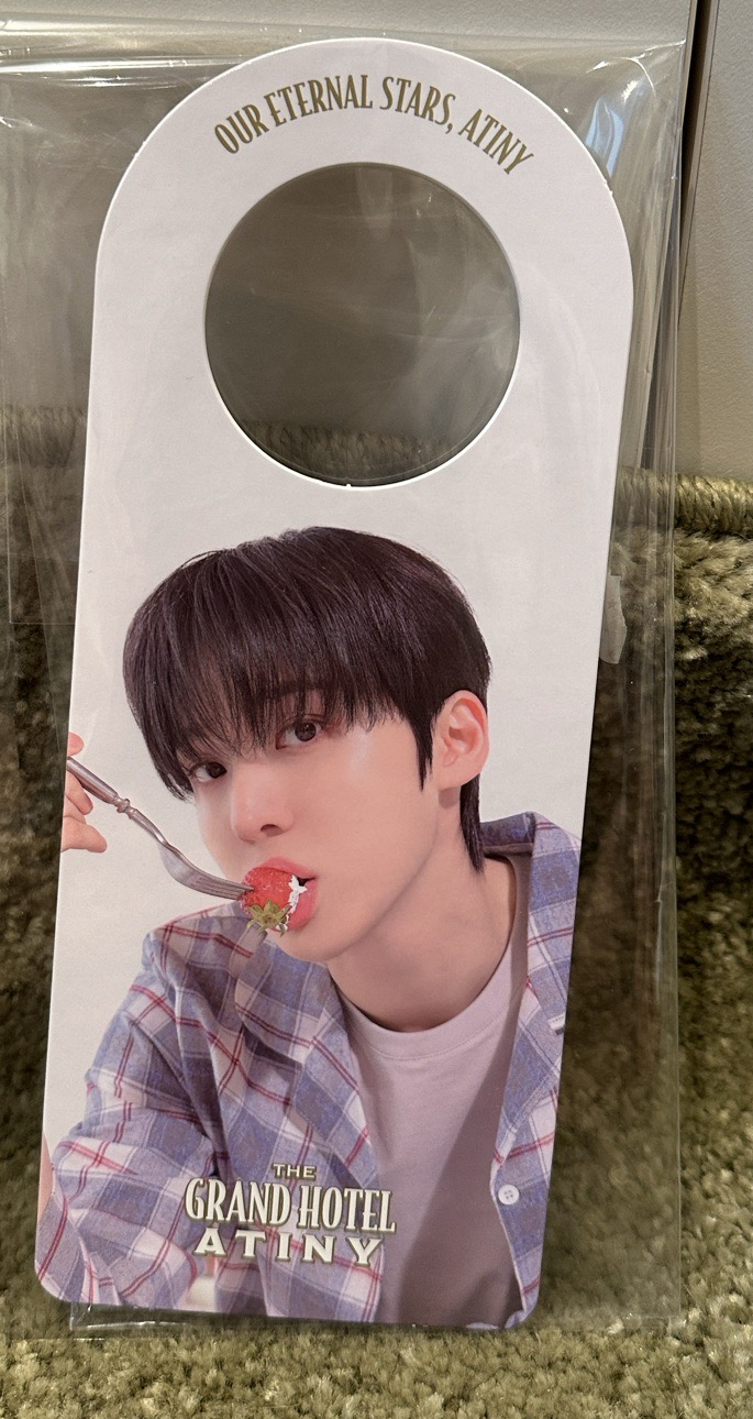 現貨🏴‍☠️ATEEZ 六期會員禮 丁潤浩門掛卡