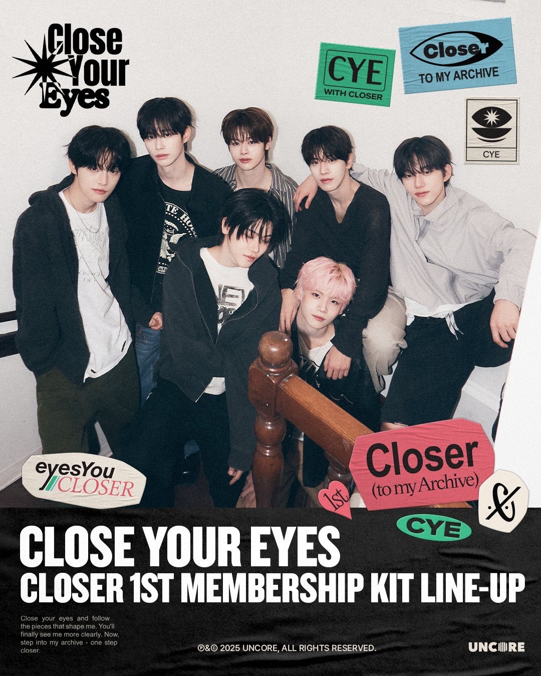 CLOSE YOUR EYES MEMBERSHIP KIT