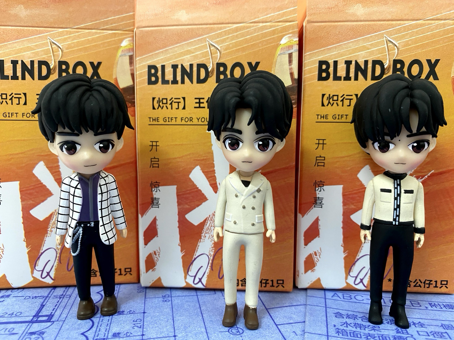 TFBOYS七週年日光旅行周邊公仔