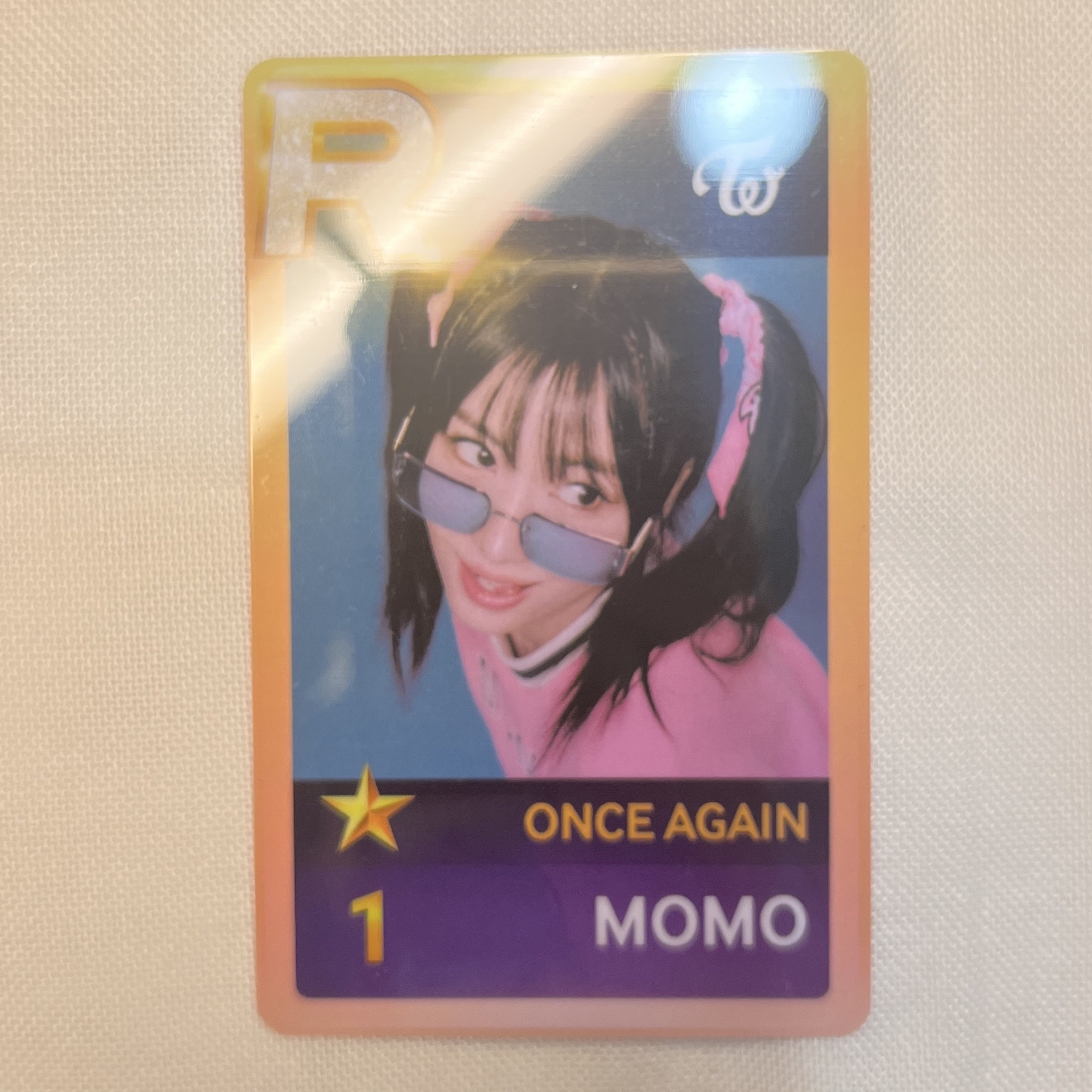 twice momo once again super star 遊戲卡