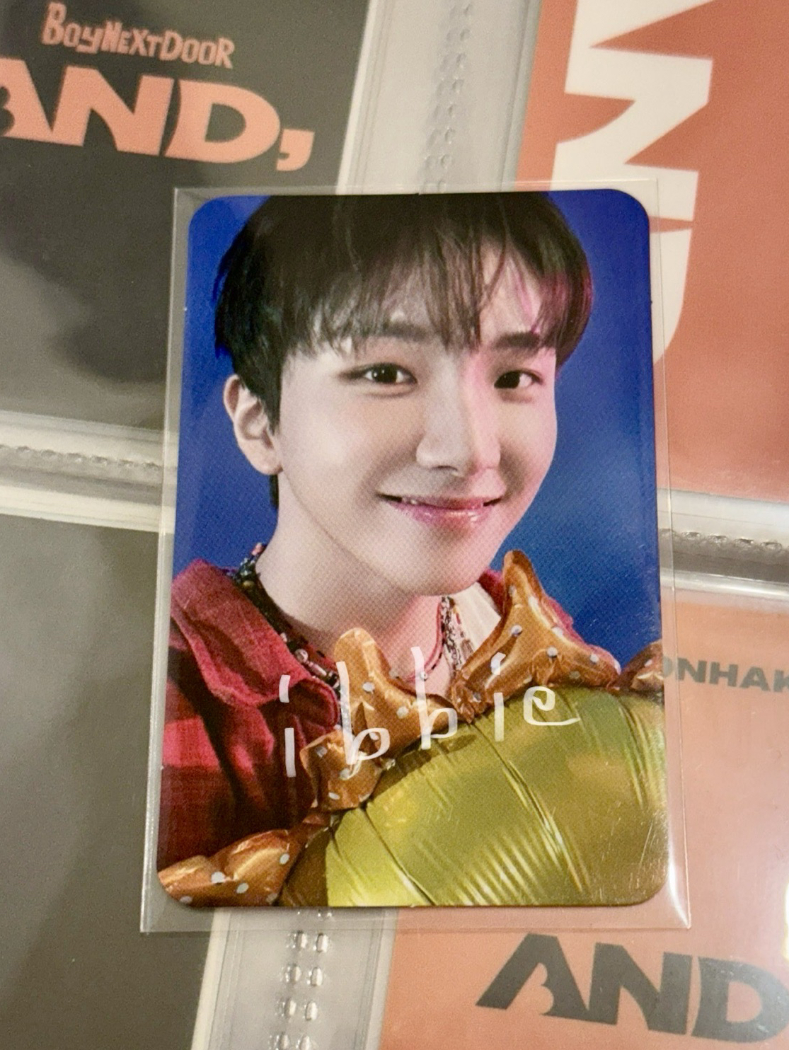 BOYNEXTDOOR 金雲鶴 日專專卡