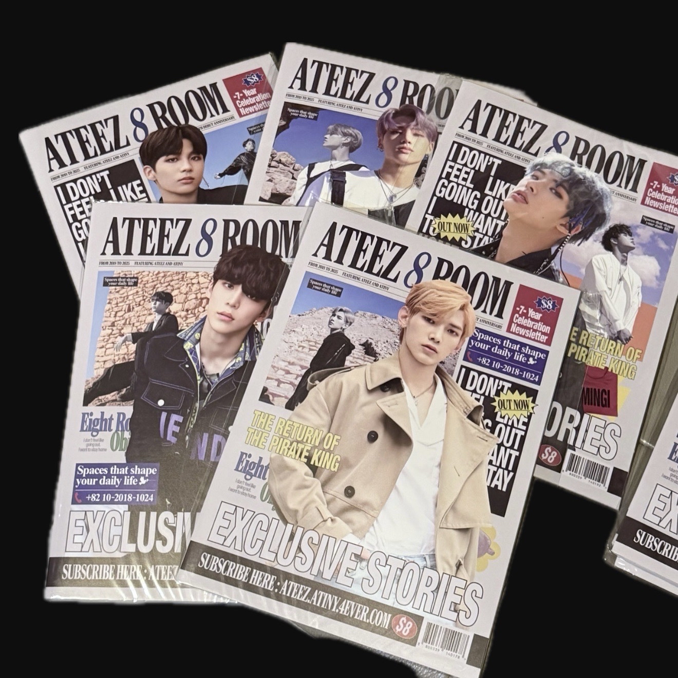 7週年寫真報紙 在台現貨