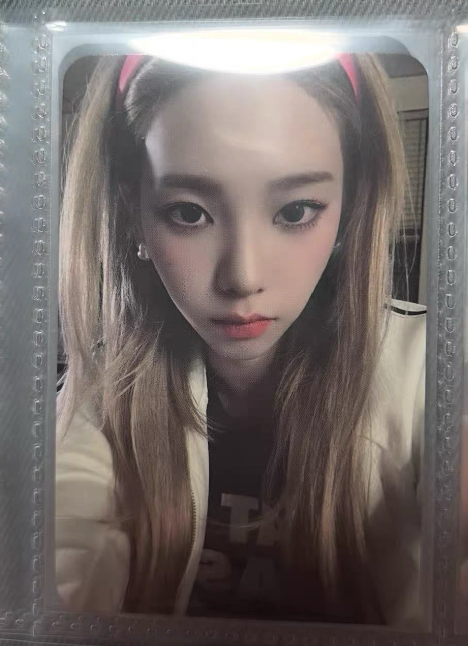 劉知珉 金髮柚 karina 星河特典aespa小卡