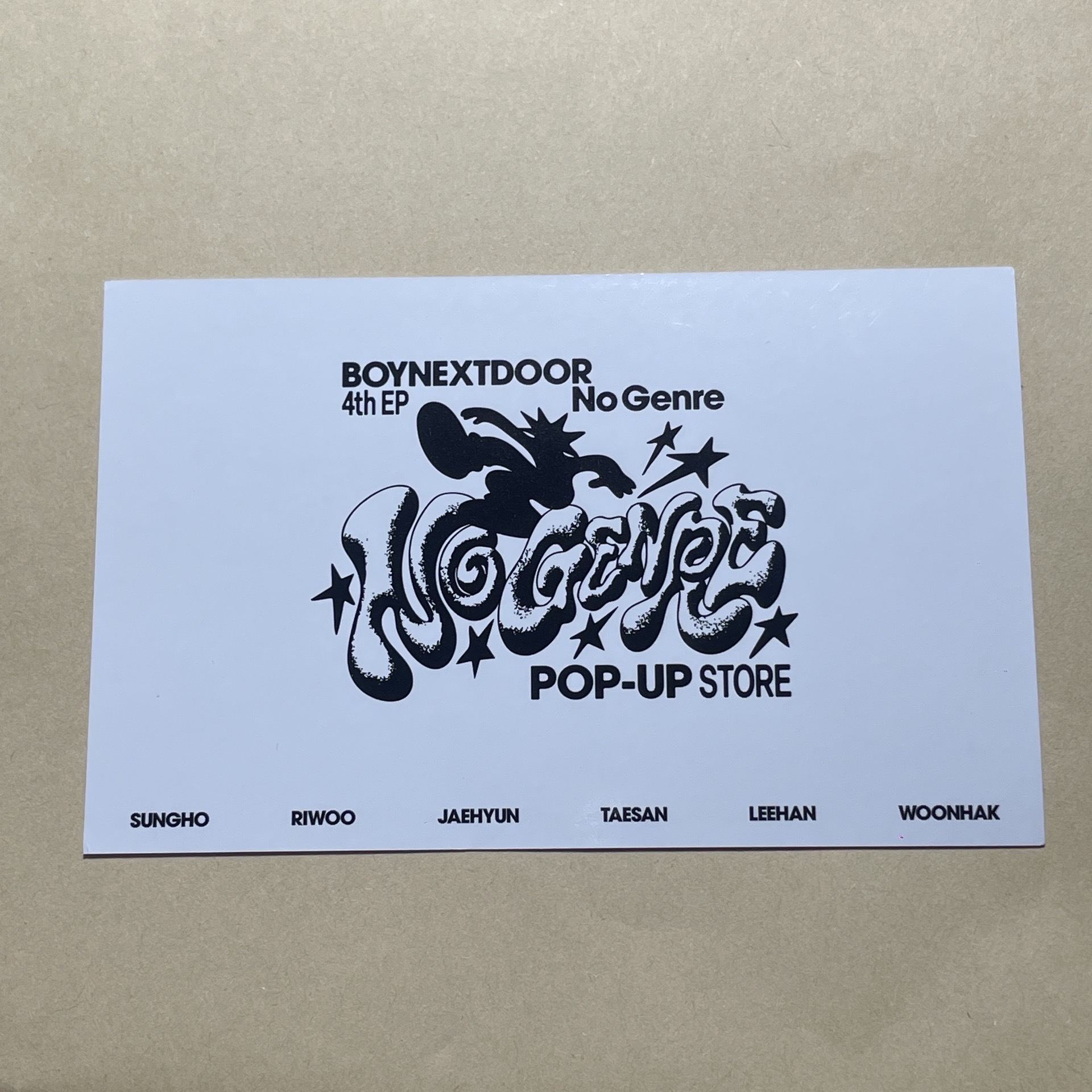 🚪BND No Genre 香港線下快閃 滿額4