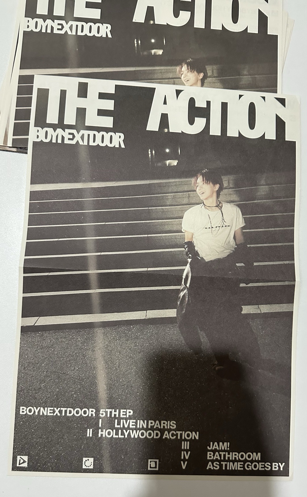 THE ACTION 大海報 成淏 SUNGHO 李涵 LEEHAN 雲鶴 WOONHAK