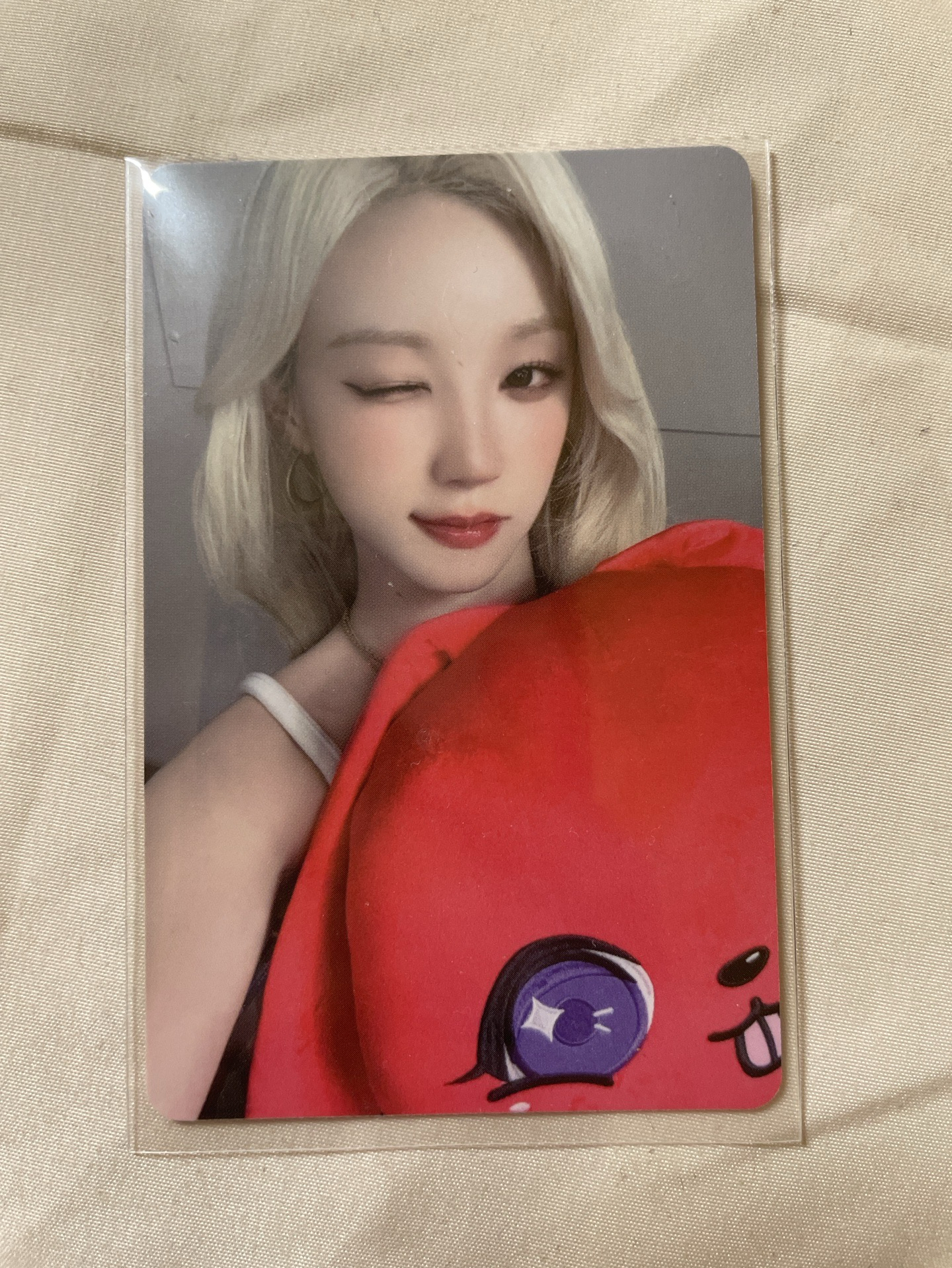 雨琦快閃抱枕卡