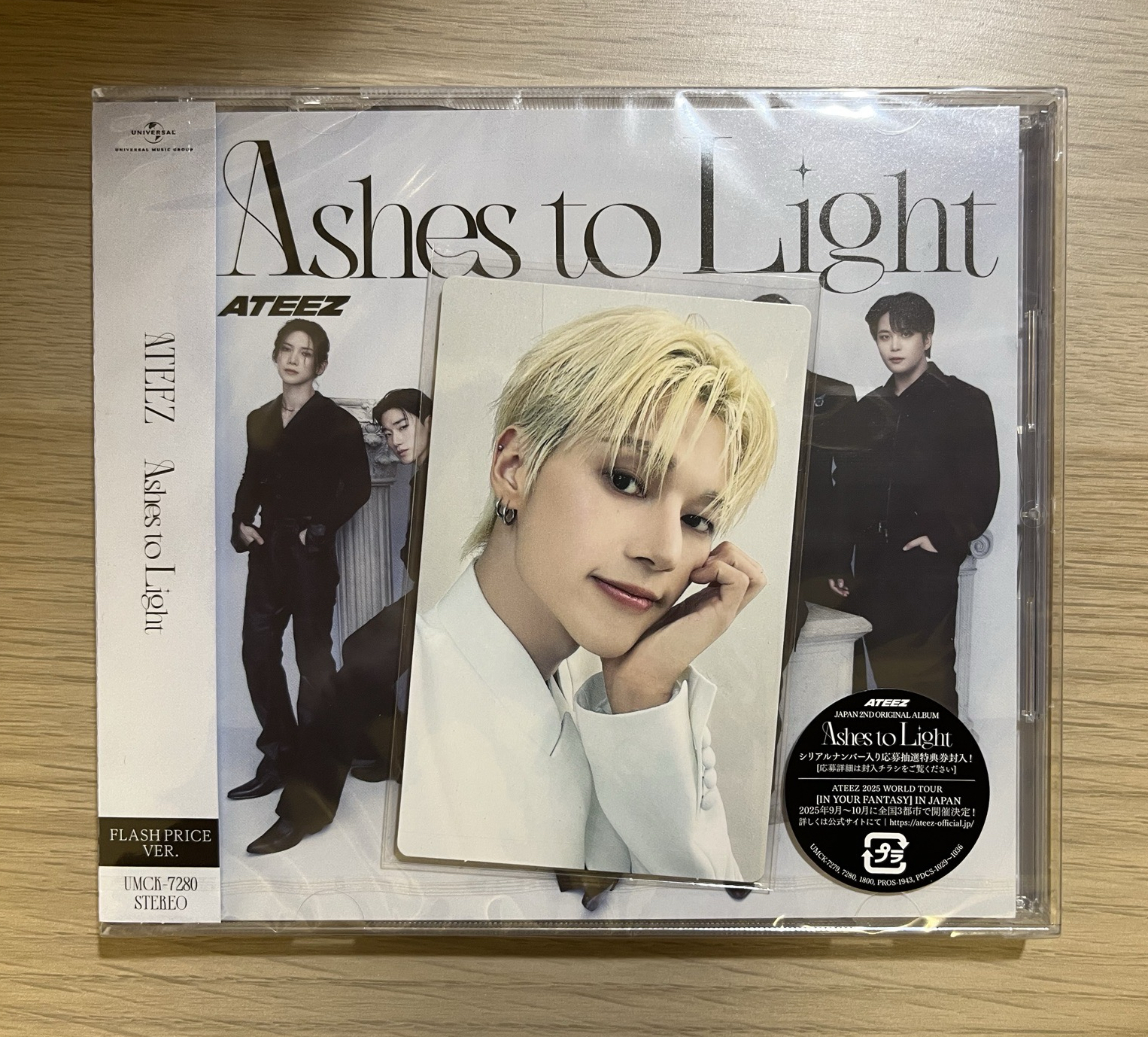 Ashes to Light 全新未拆FP盤+ATINY盤 專卡 榮