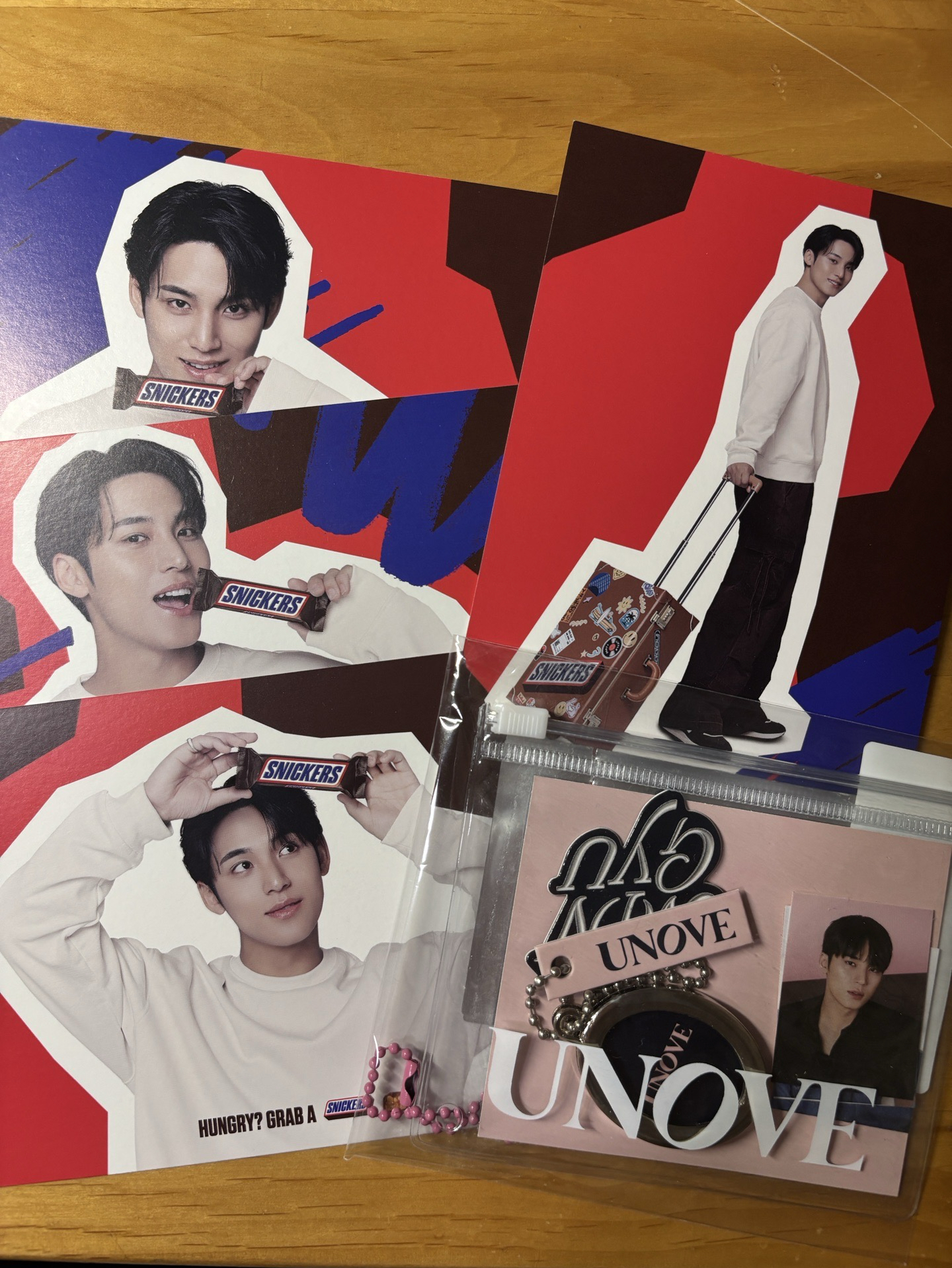 Mingyu x Unove 證件照吊飾