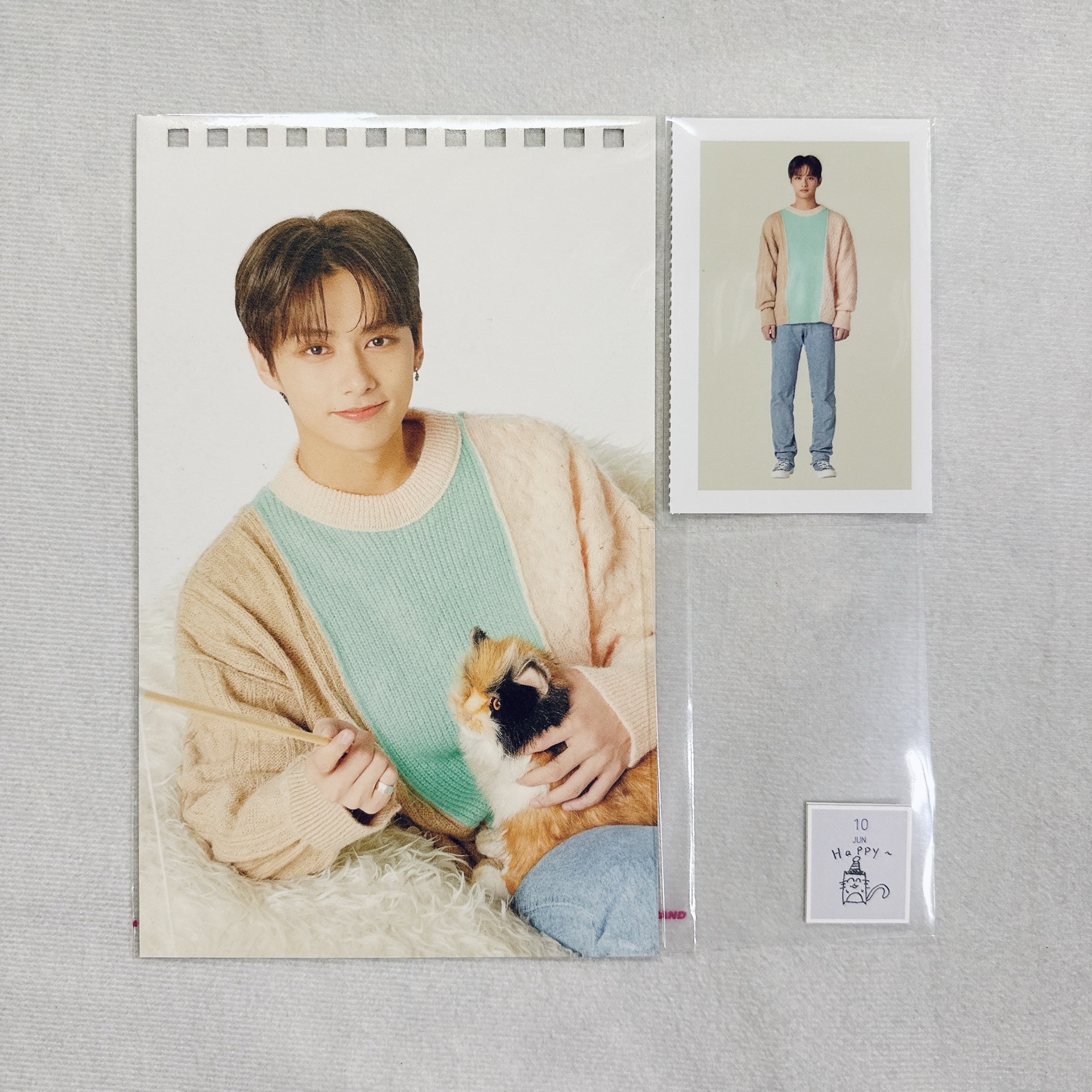 (勿拍)20‘年曆 年曆頁 迷你日曆卡