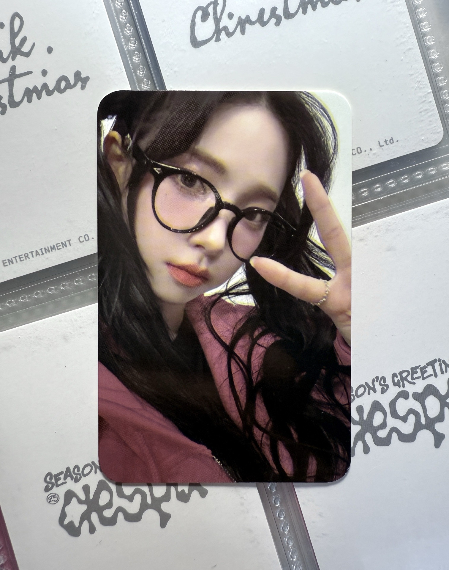 ✴️ 首爾安可場周 外套柚 眼鏡 KARINA